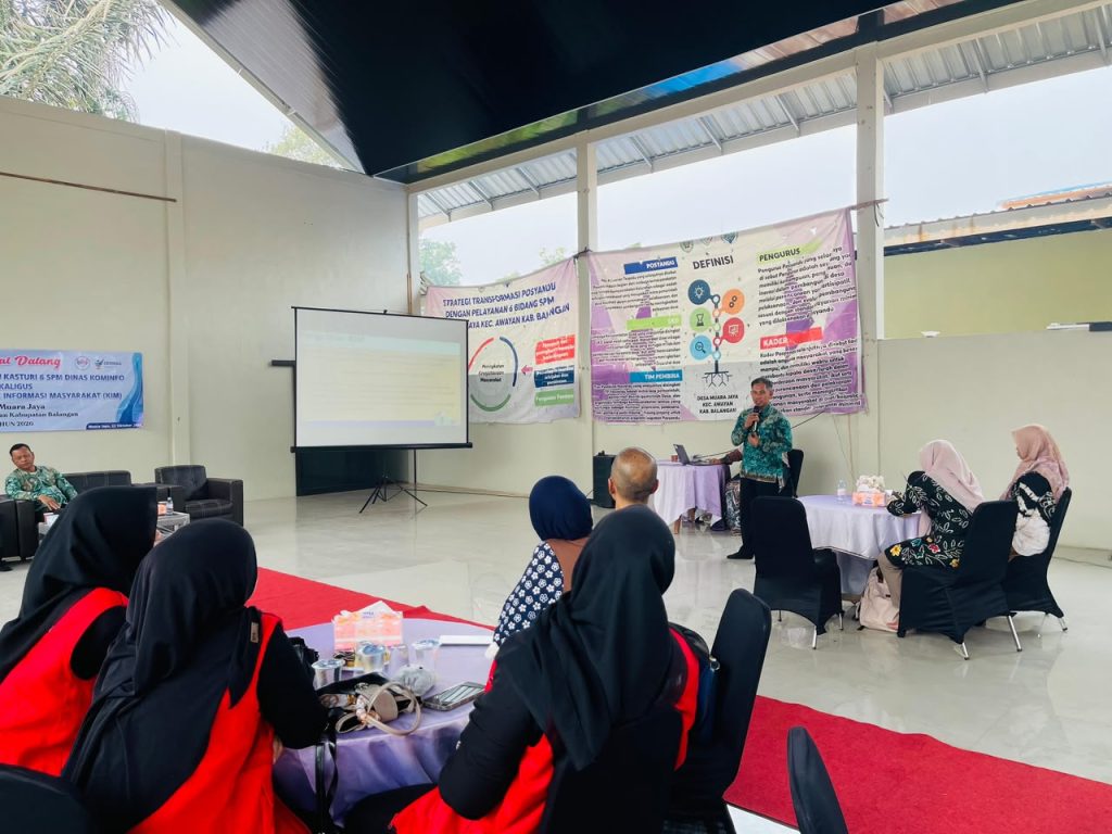 Dinas Kominfosan Balangan Bentuk KIM Muara Jaya untuk Perluas Informasi Desa