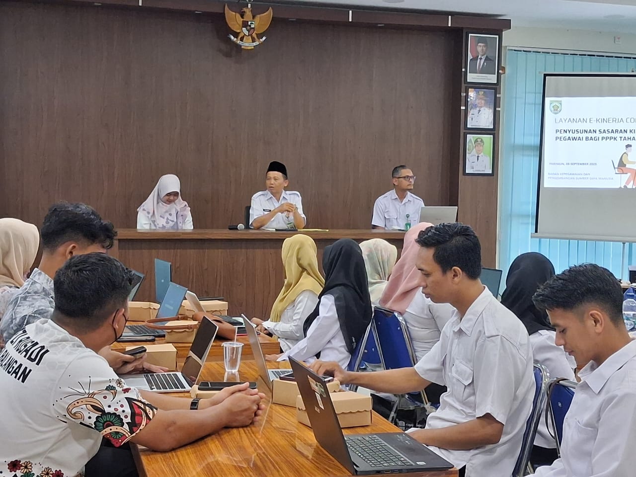 BKPSDM Balangan Perbarui Coaching Clinic SKP ASN