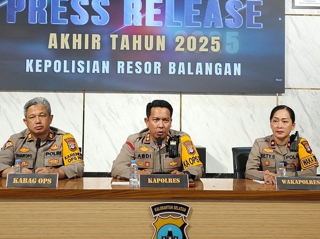 Akhir Tahun 2025, Kapolres Balangan Ajak Masyarakat Jaga Kamtibmas