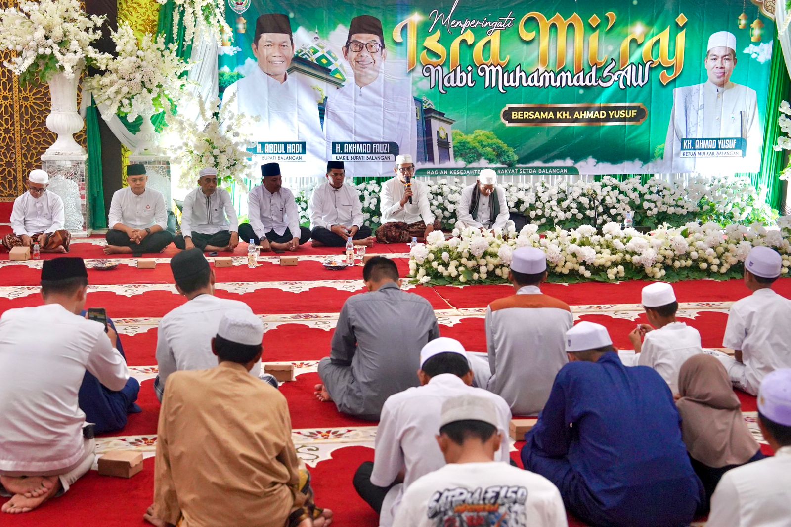 Maknai Isra Mikraj, Wabup Balangan Ajak Perbaiki Salat dan Akhlak