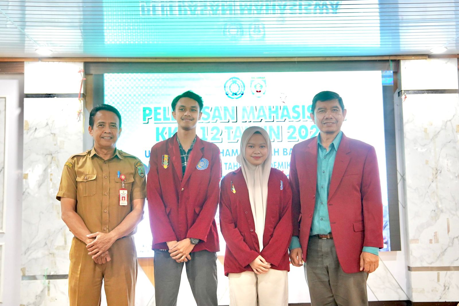 189 Mahasiswa UMB Laksanakan KKN ke-12 di Lima Kecamatan Balangan