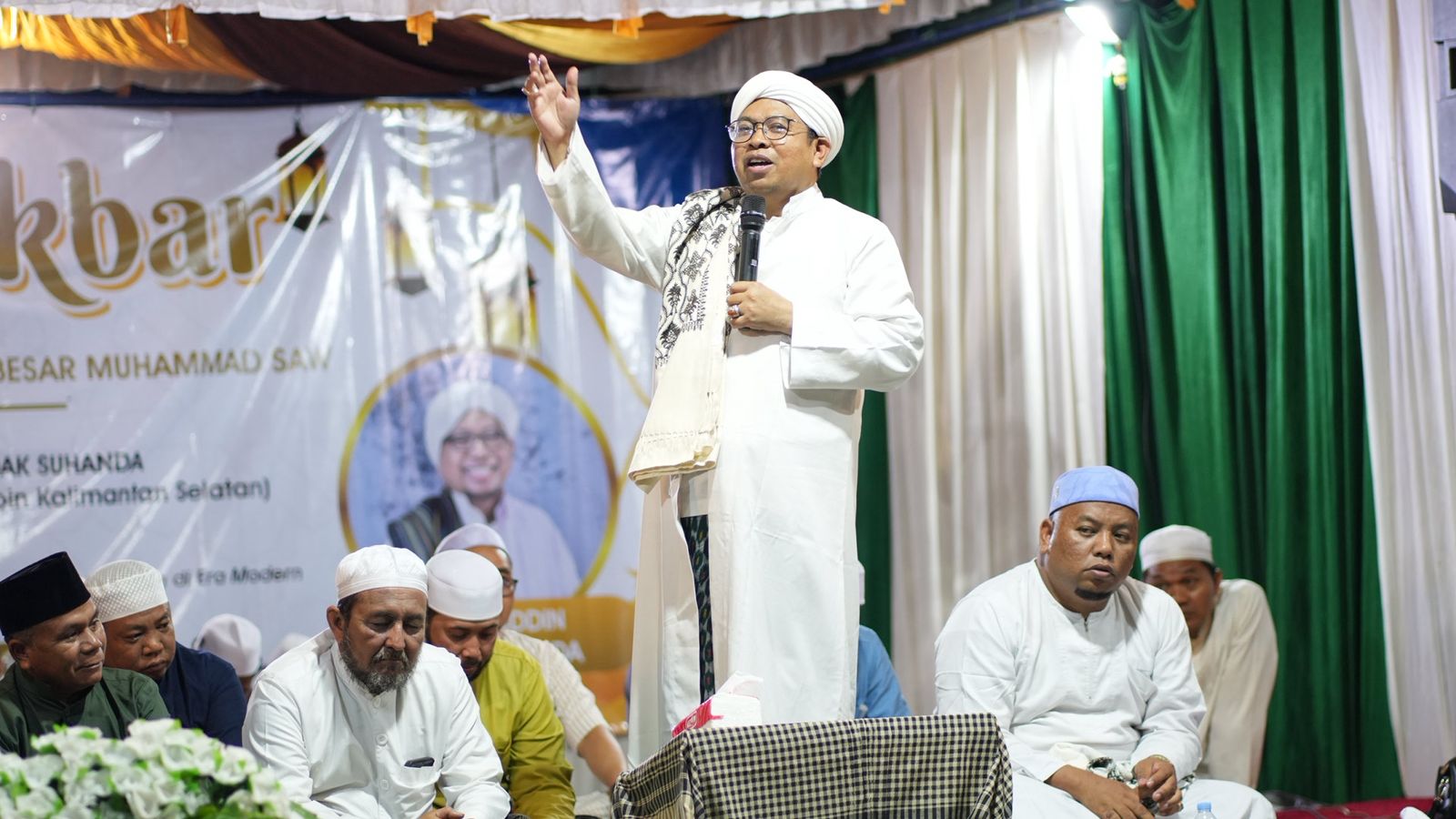 Desa Jungkal Peringati Isra Mikraj Nabi Muhammad SAW dan Haul Guru Sekumpul