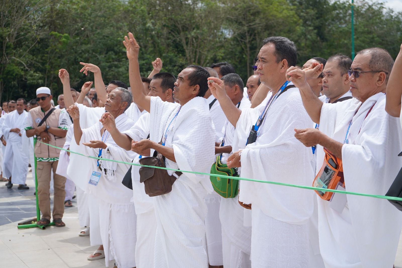 Ratusan Jemaah Haji Balangan Ikuti Manasik Massal
