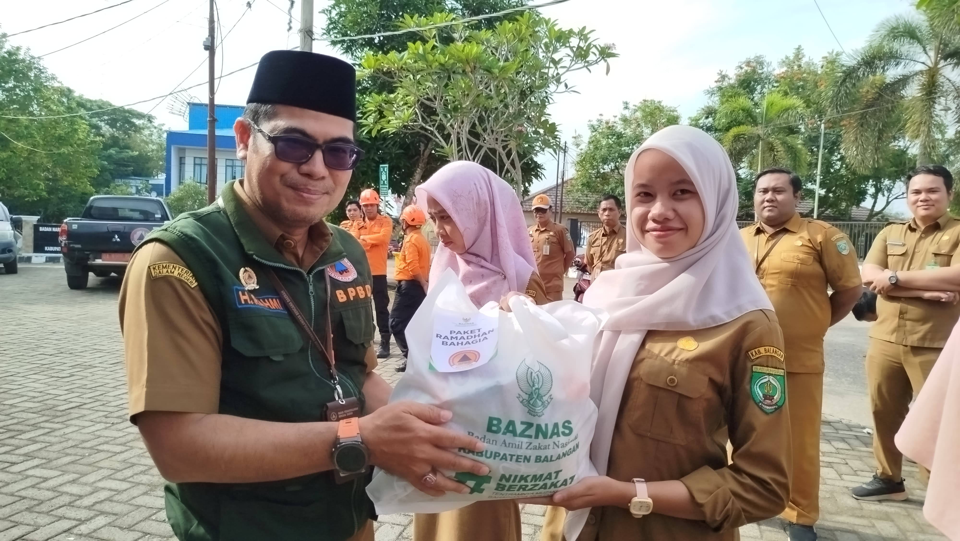 BPBD Balangan Dukung Program Baznas Salurkan Paket Ramadan Bahagia