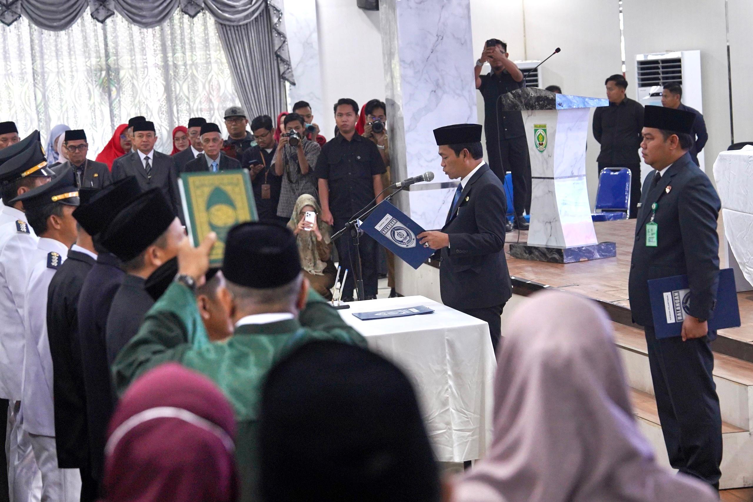 Bupati Balangan Dorong Penguatan Kinerja Organisasi untuk Percepat Pembangunan