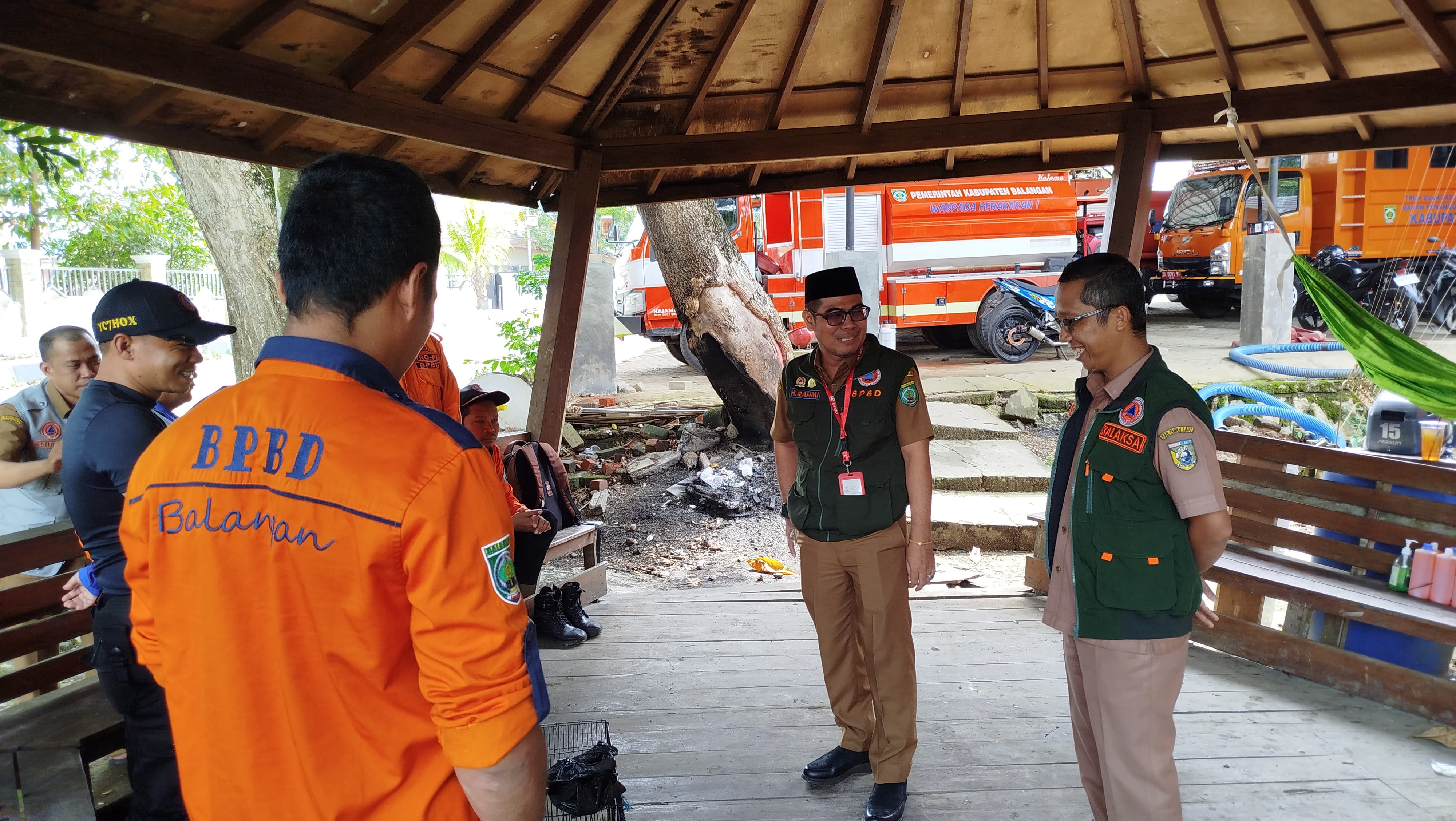 Kunjungan BPBD Tanah Laut ke BPBD Balangan, Perkuat Kajian Risiko Bencana