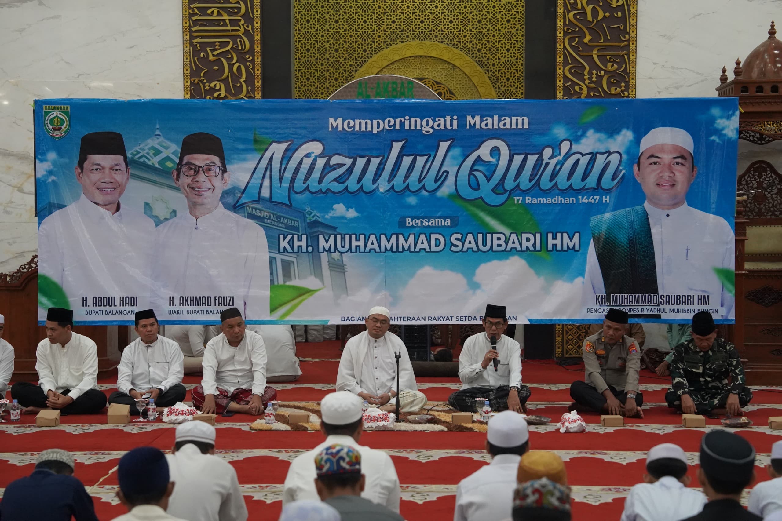 Peringatan Nuzulul Qur'an, Wabup Balangan Ajak Masyarakat Tanamkan Semangat Belajar