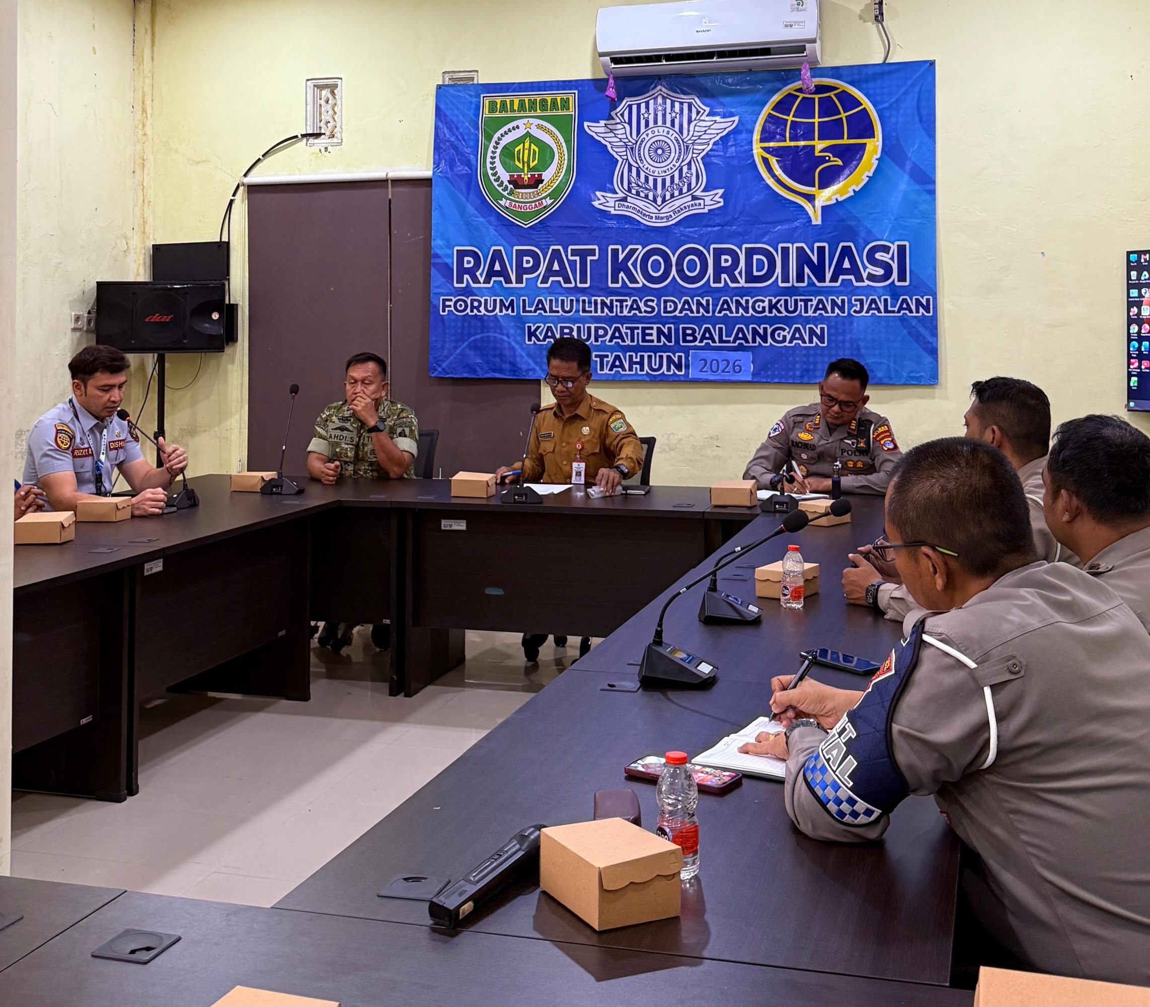 Tim Forum LLAJ Balangan Matangkan Rekayasa Lalin