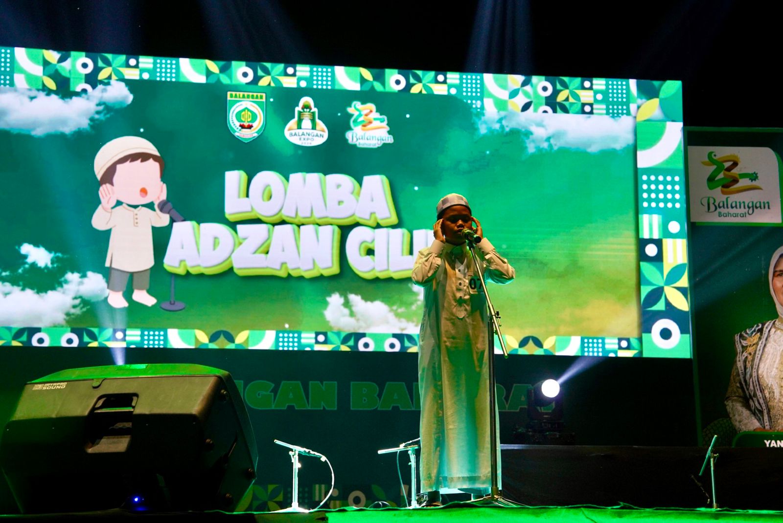 Azan dan Habsyi Cilik Gegerkan Harjad Balangan