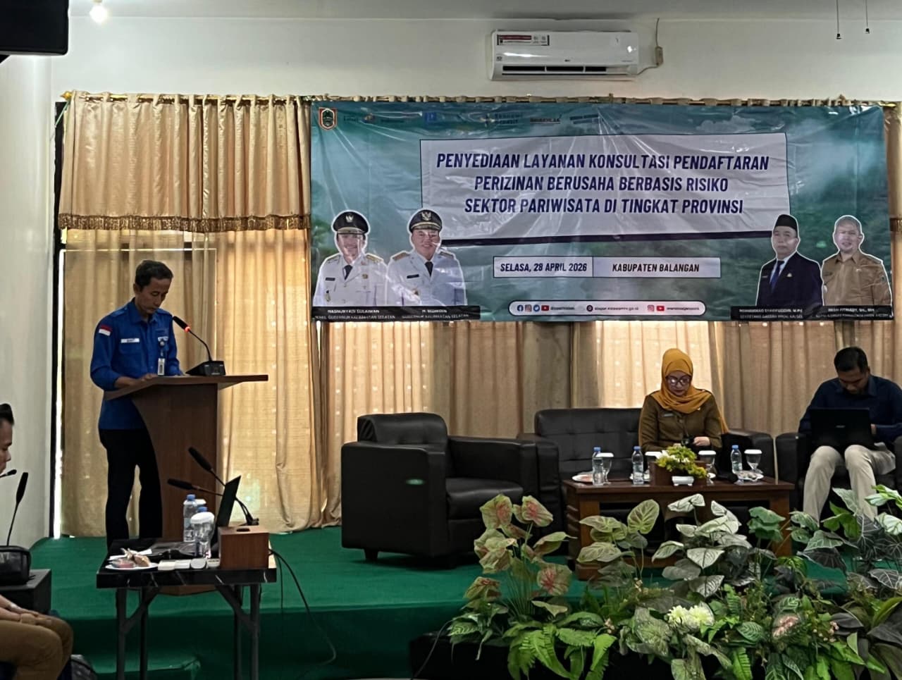 Dispar Kalsel Dorong Legalitas Usaha Wisata di Balangan Lewat Konsultasi Perizinan