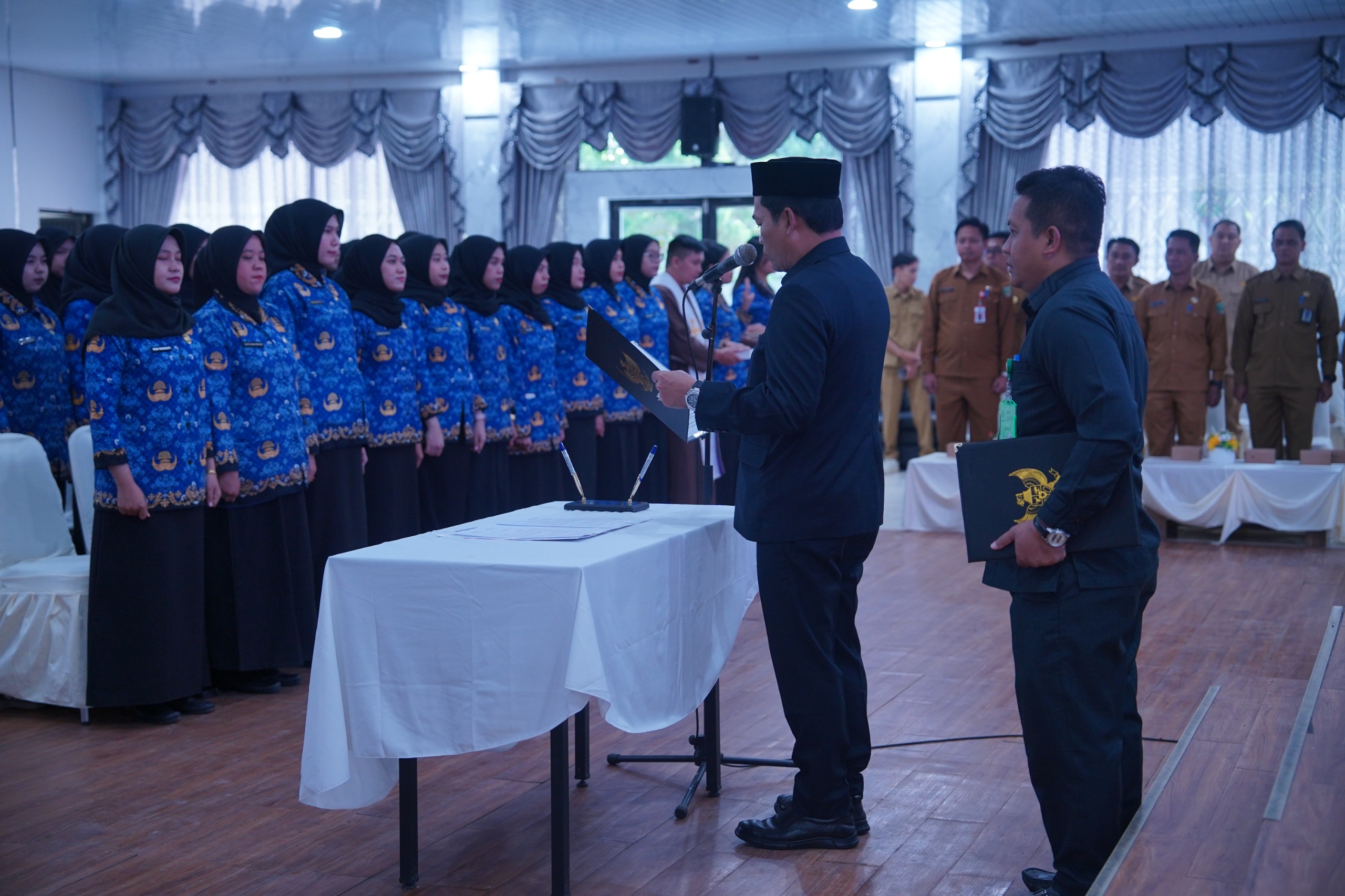 Bupati Balangan Harapkan PNS Baru jadi Energi Baru Pembangunan