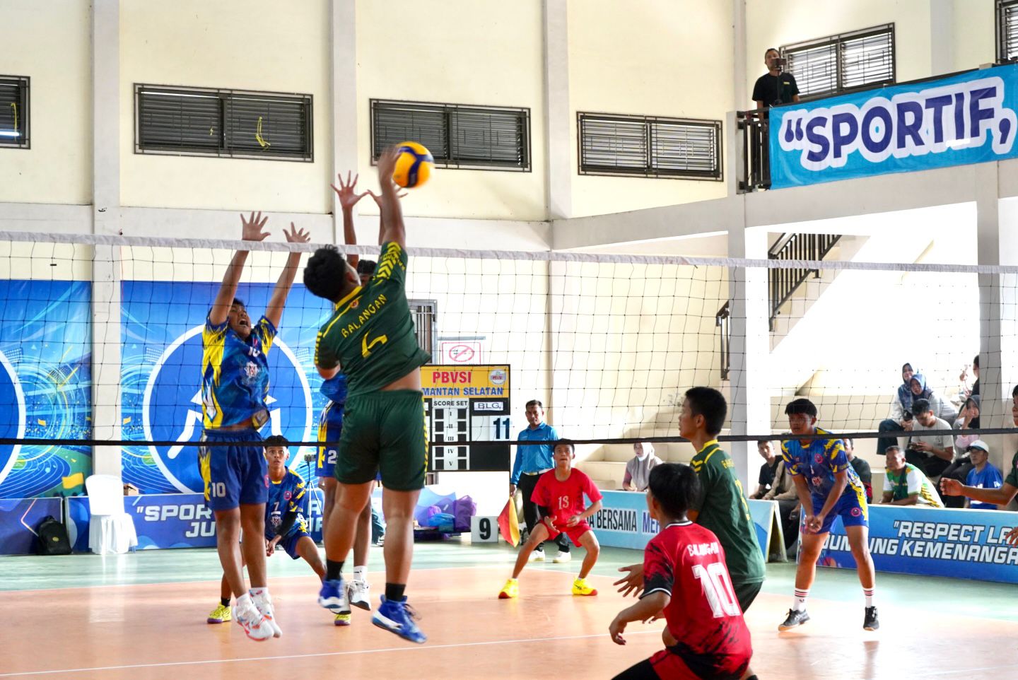 Balangan Raih Kemenangan Telak atas HSU di Cabor Voli POPDA Kalsel 2026