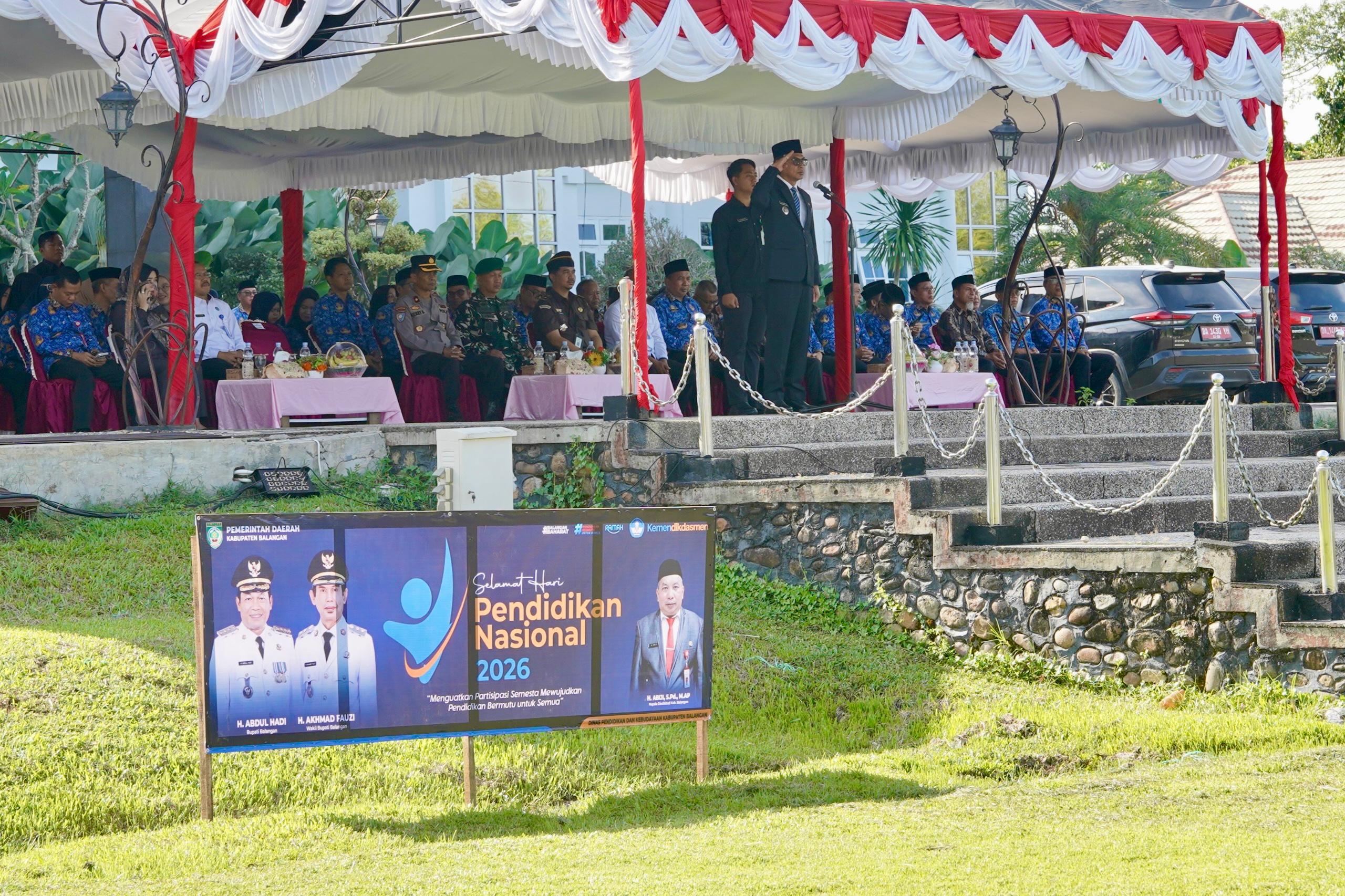Hardiknas 2026, Wabup Balangan Tekankan Pendidikan Bermutu