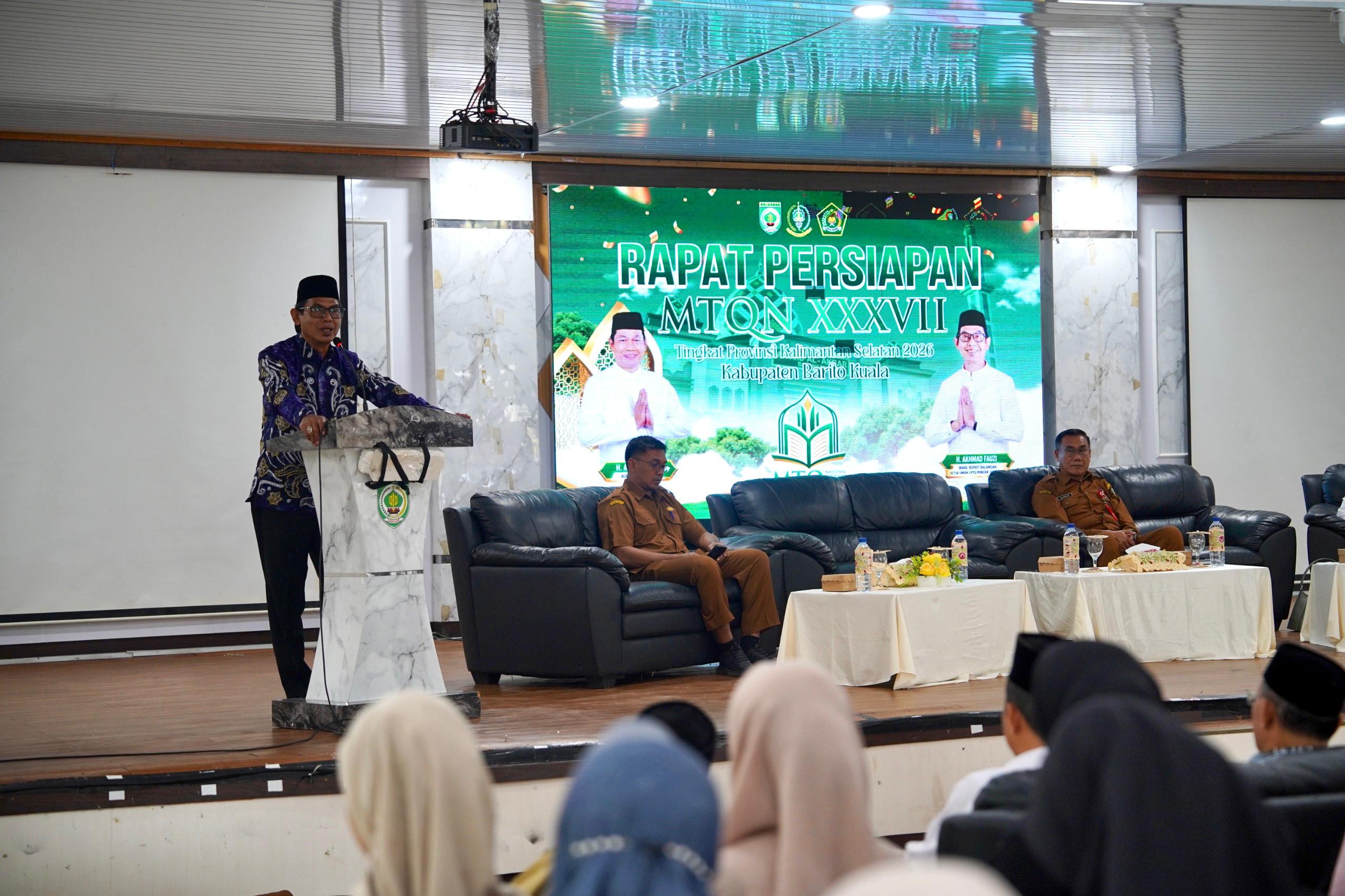 Balangan Matangkan Persiapan Hadapi MTQN XXXVII Tingkat Kalsel di Barito Kuala