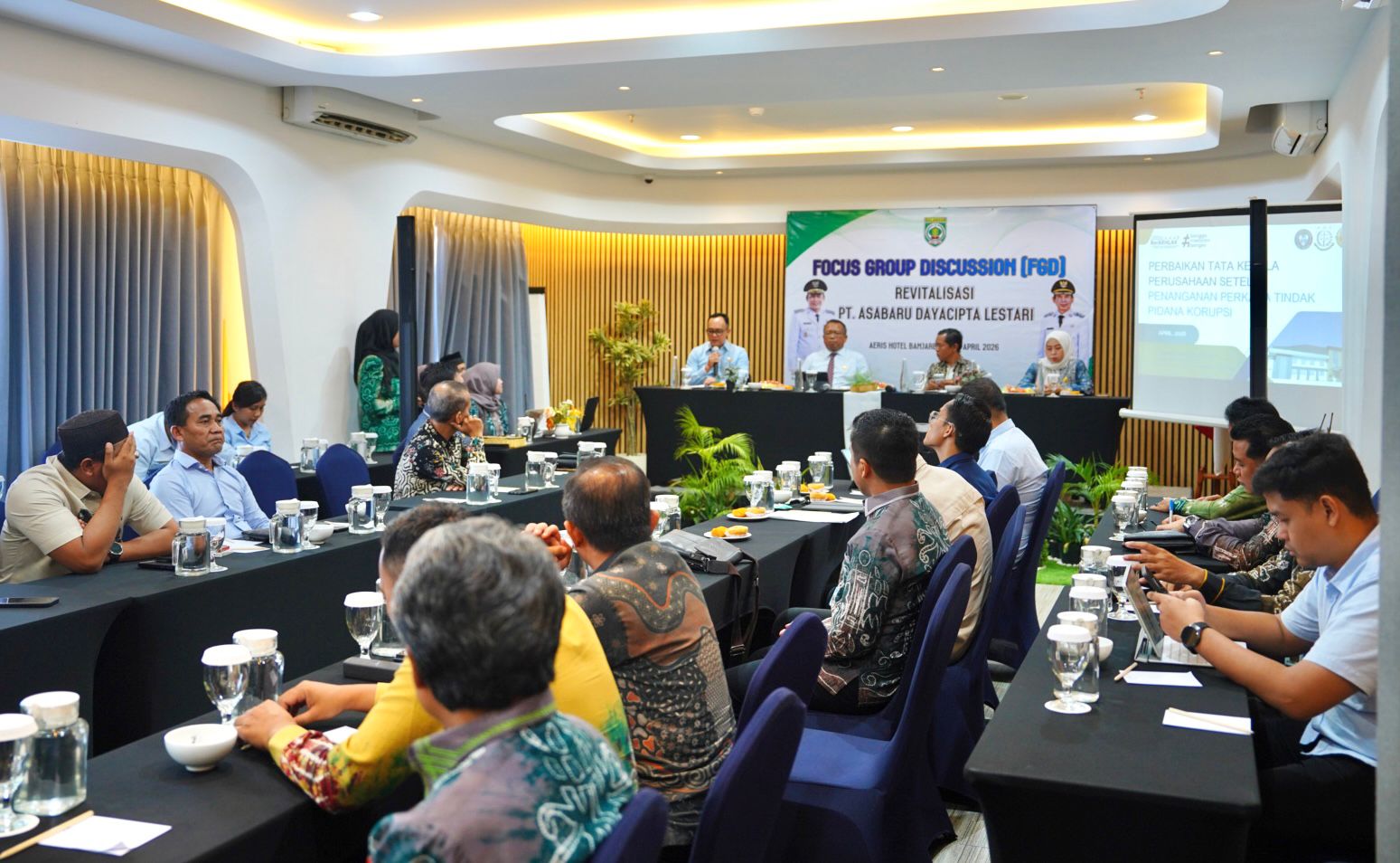 Revitalisasi BUMD, Balangan Gelar FGD Penataan PT Asabaru Daya Cipta Lestari