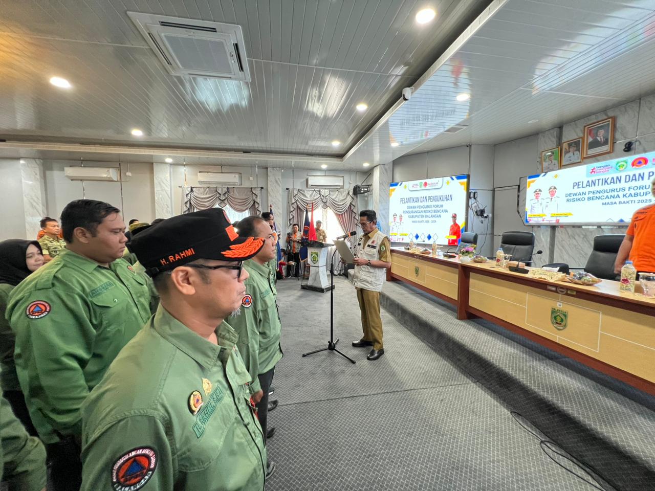 Pengurus FPRB Balangan Dikukuhkan, Fokus Perkuat Ketangguhan Daerah Hadapi Bencana