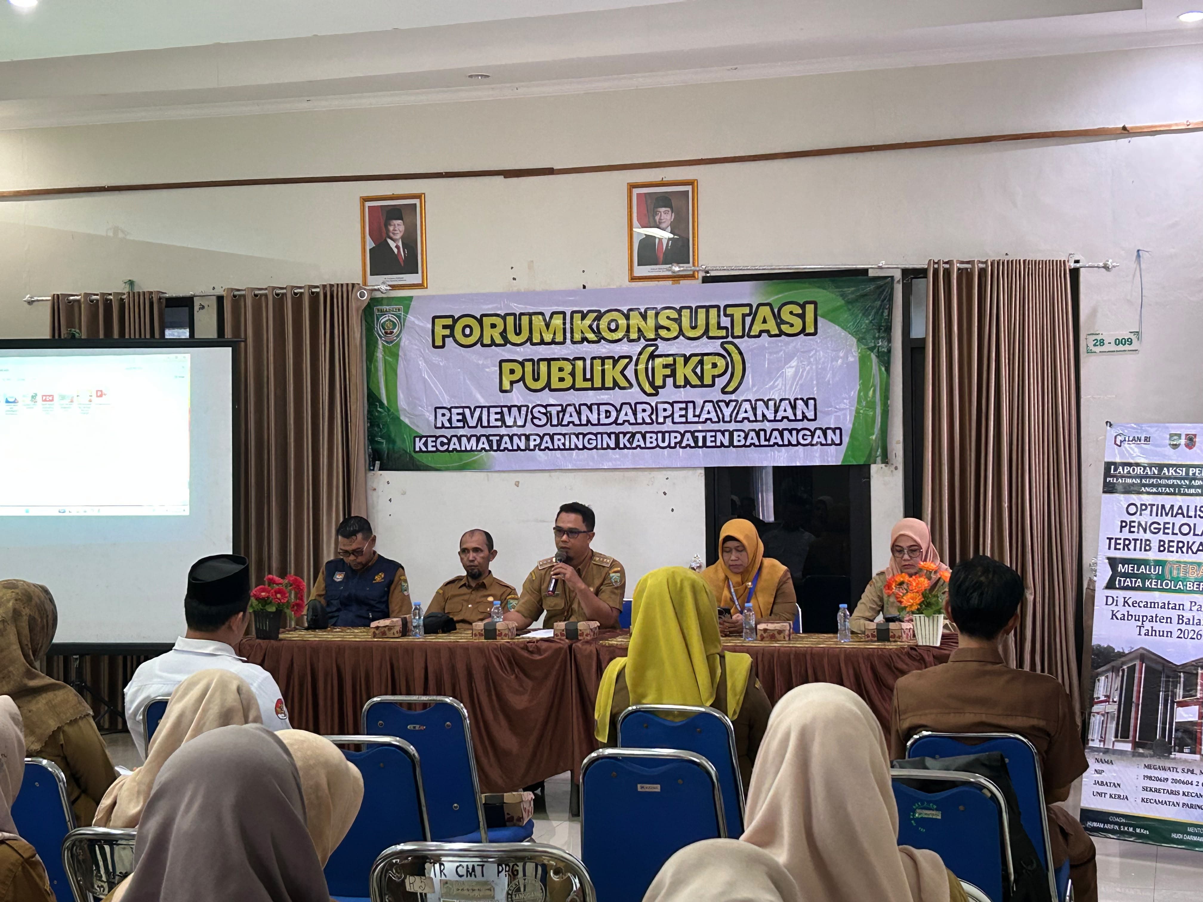 Tingkatkan Kualitas Layanan, Kecamatan Paringin Review Standar Pelayanan 2026