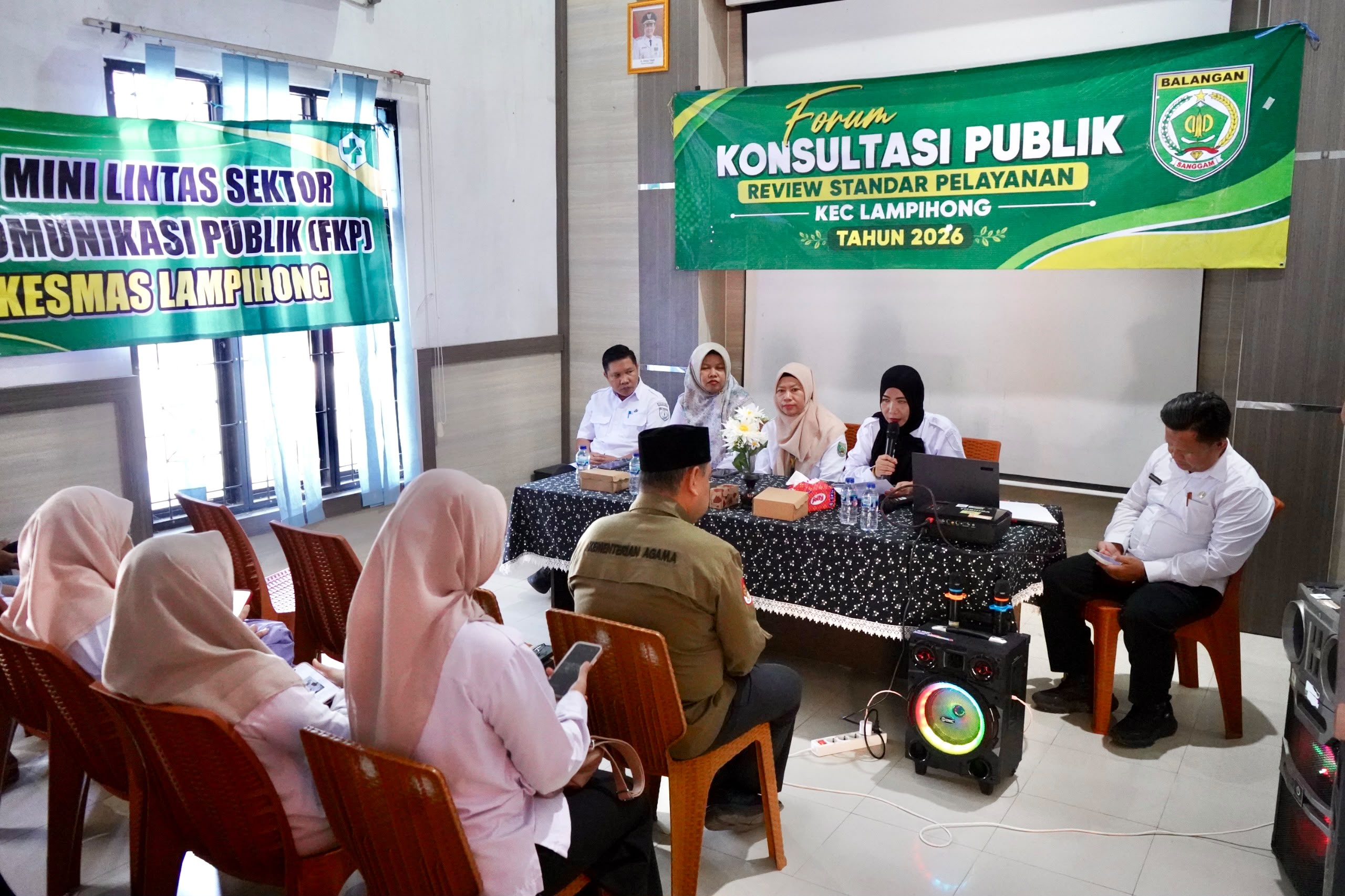 Libatkan Lintas Sektor, Lampihong Himpun Masukan untuk Tingkatkan Pelayanan Publik