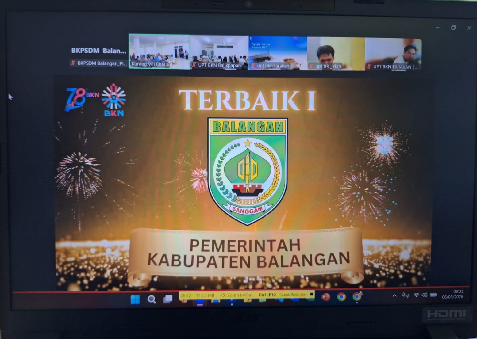 Terapkan Kebijakan Pro-Karier ASN, Pemkab Balangan Sukses Raih Peringkat I dari BKN