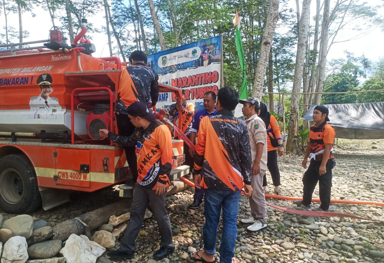 BPBD Balangan Gelar Pelatihan Pemadam Kebakaran di Tebing Tinggi