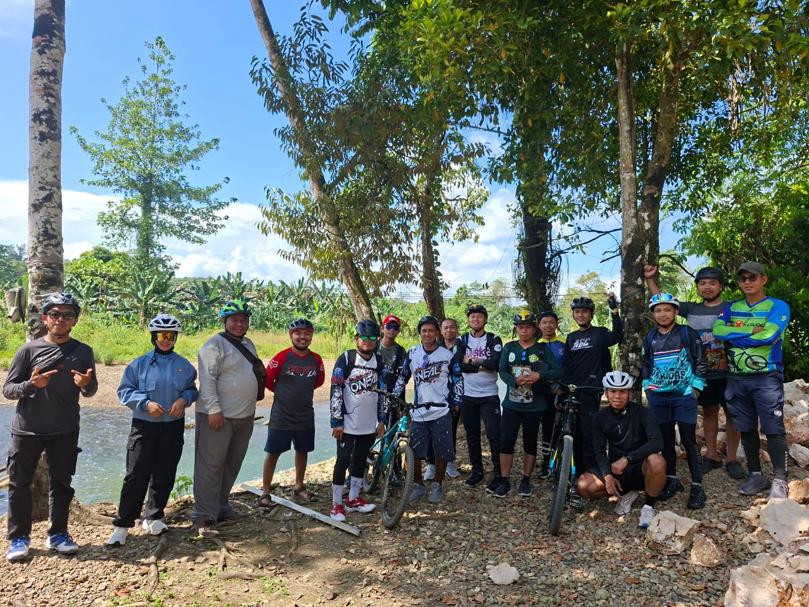 KBC Club Jelajahi Keindahan Desa Liyu Lewat Gowes Wisata