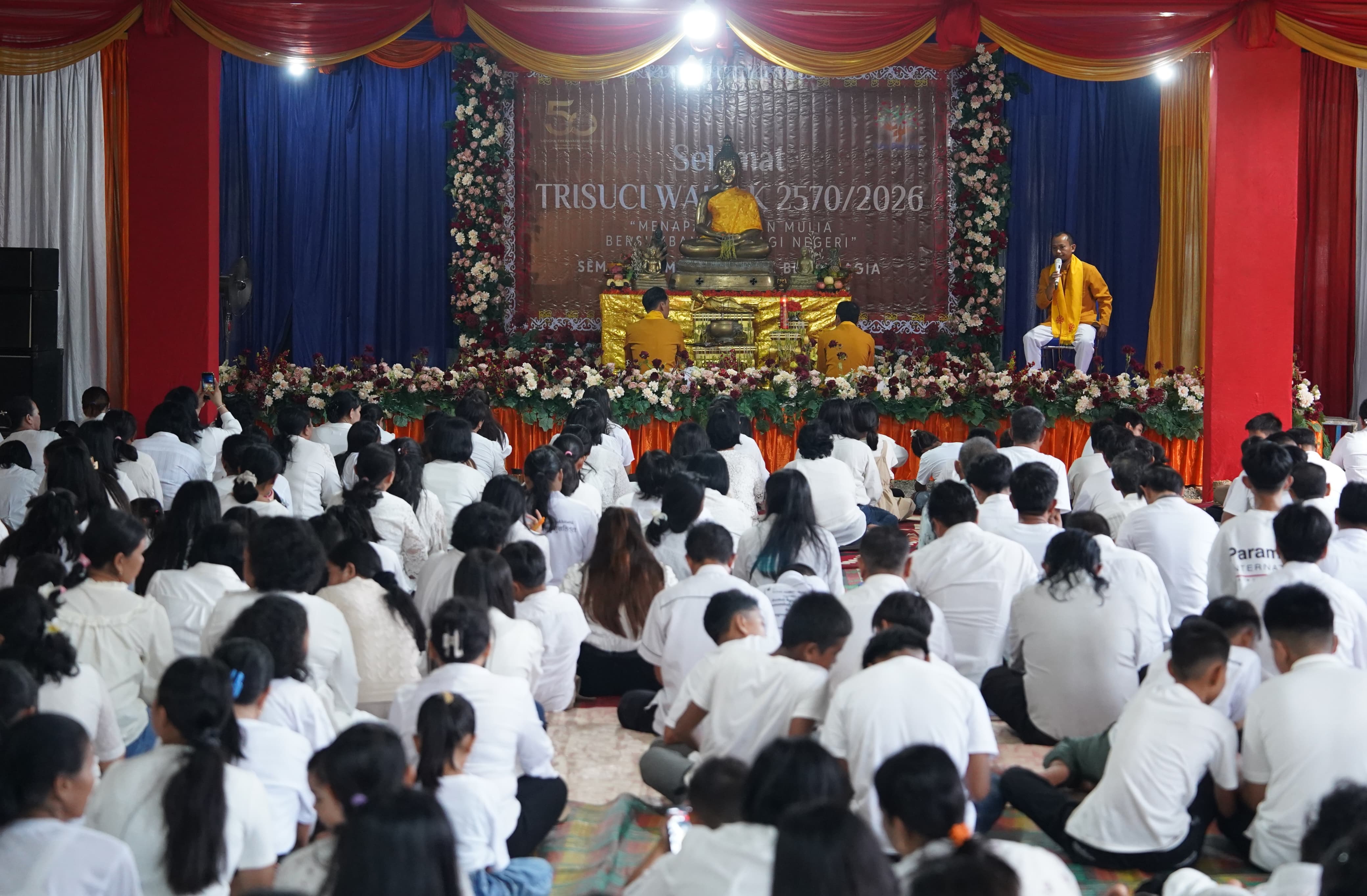 Umat Buddha Balangan Peringati Trisuci Waisak, Amalkan Jalan Mulia Berunsur Delapan