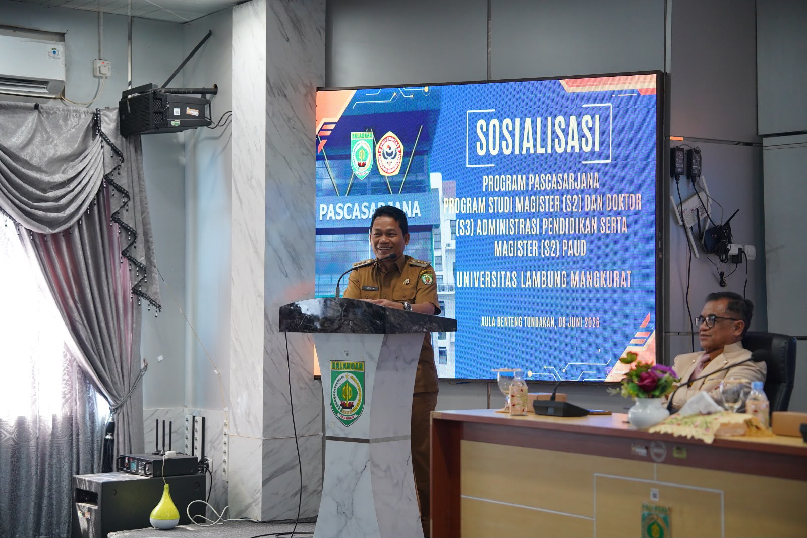 Pemkab Balangan Dukung Program Pascasarjana ULM untuk Tingkatkan SDM Daerah