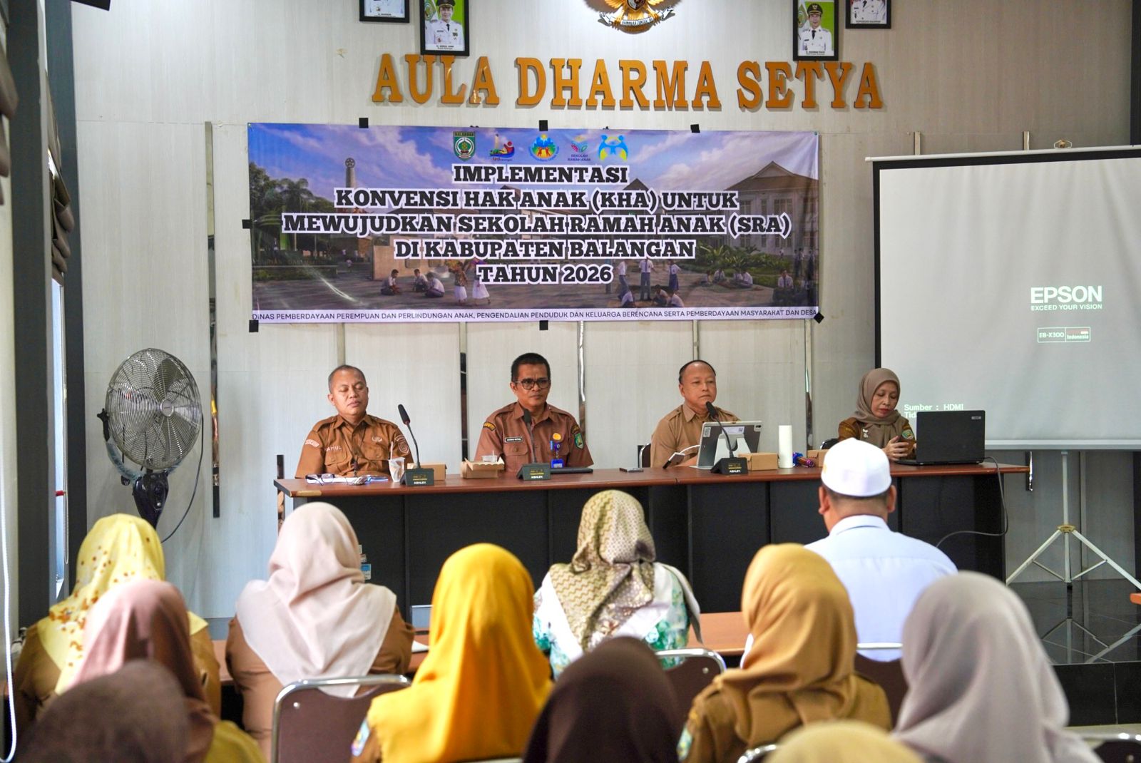 DP3A P2KB PMD Balangan Dorong Terwujudnya Sekolah Ramah Anak Melalui Implementasi KHA