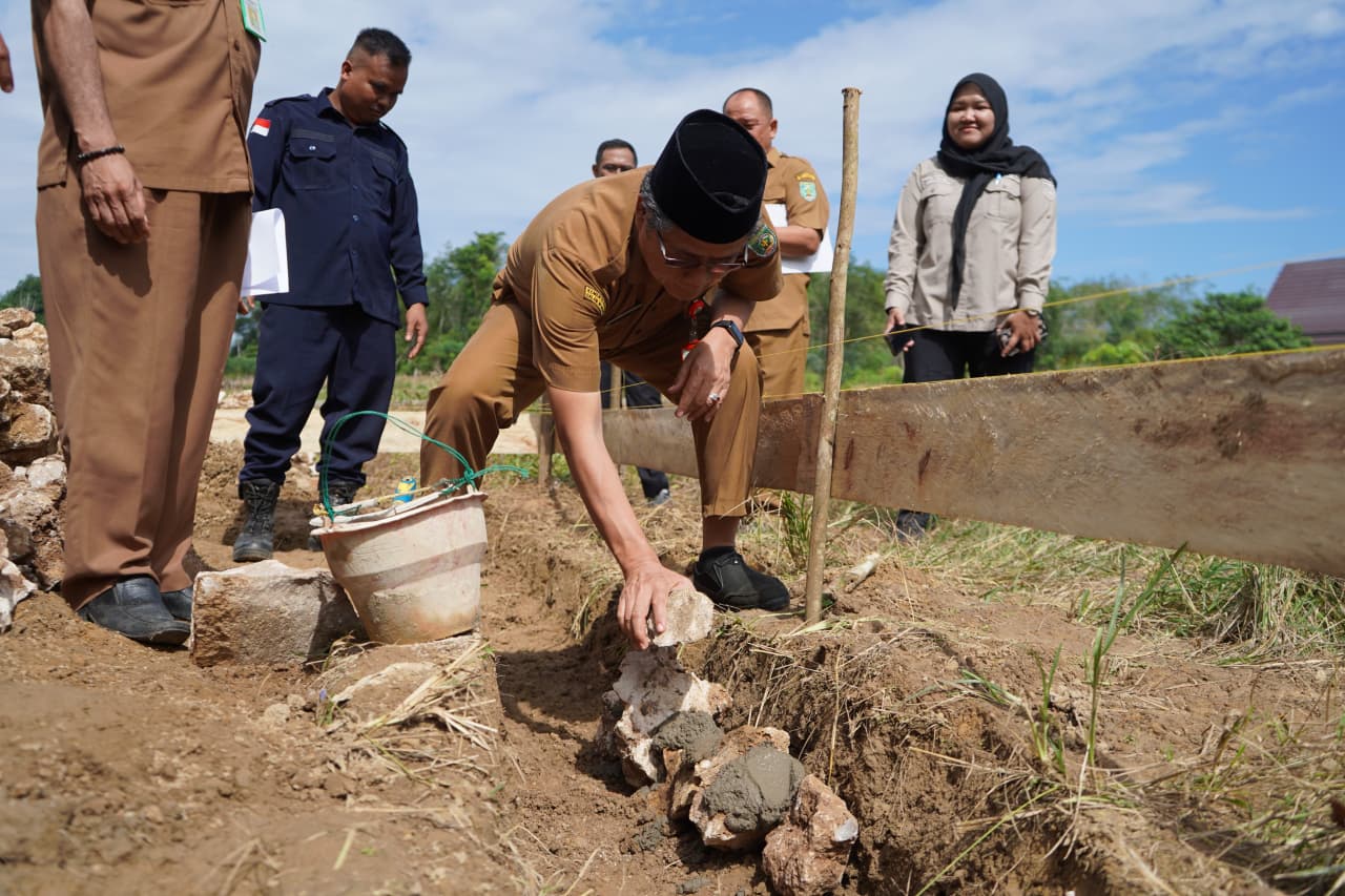 Peletakan Batu Pertama Langgar At-Taqwa Jadi Momentum Perkuat Gotong Royong