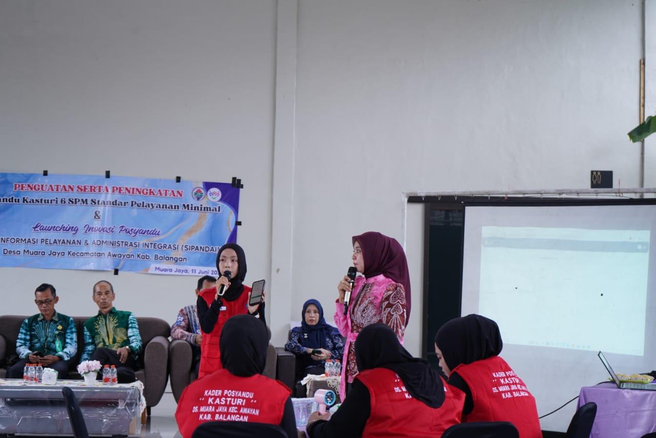 Desa Muara Jaya Luncurkan SIPANDAI untuk Perkuat Pelayanan Posyandu Enam SPM