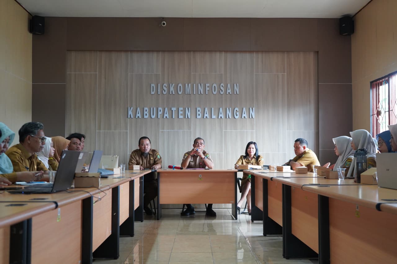 Diskominfosan Balangan Perkuat Peran KIM Ciptakan Iklim Informasi Sehat