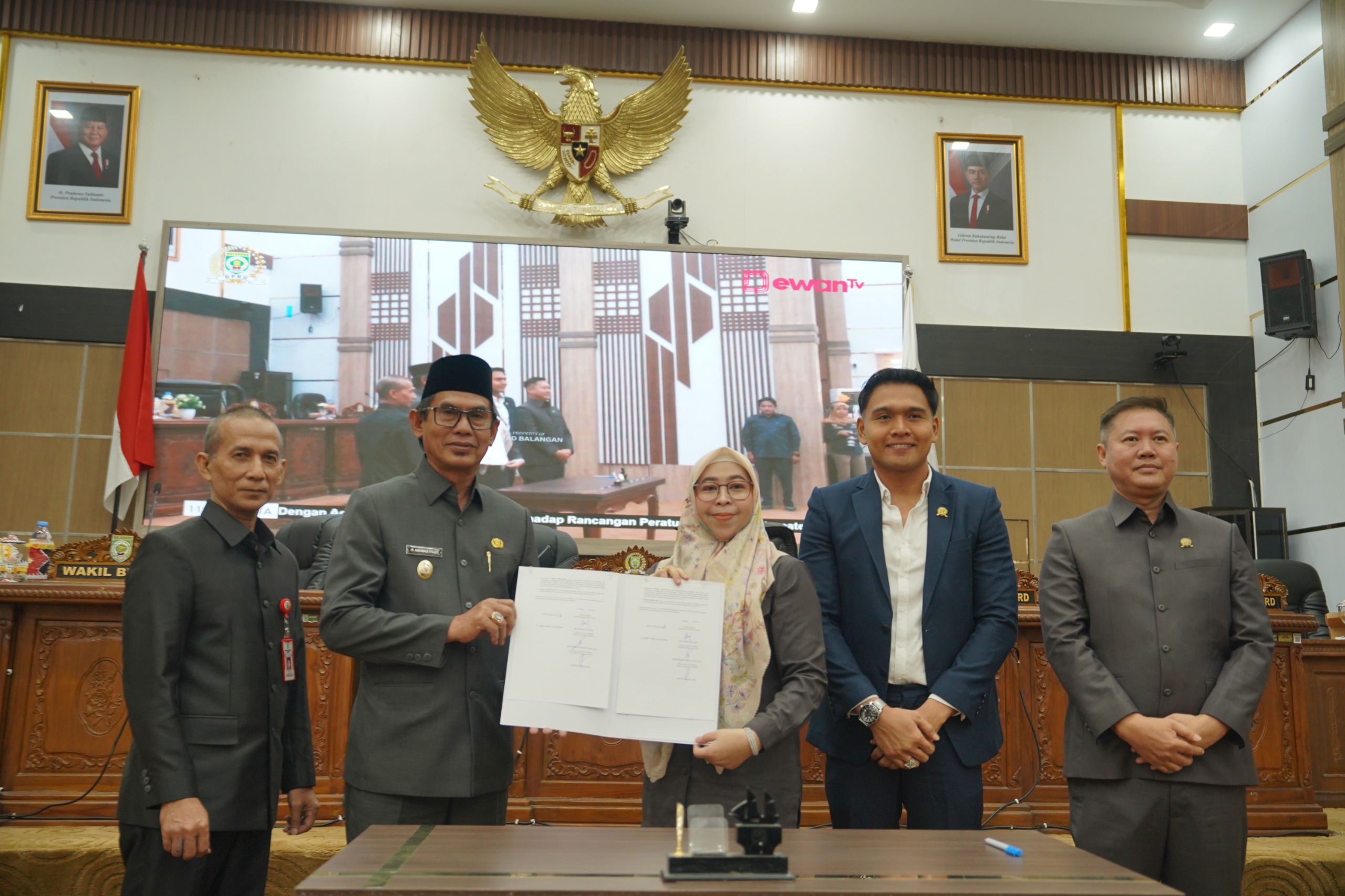 DPRD dan Pemkab Balangan Sepakati Raperda Pertanggungjawaban Pelaksanaan APBD 2025