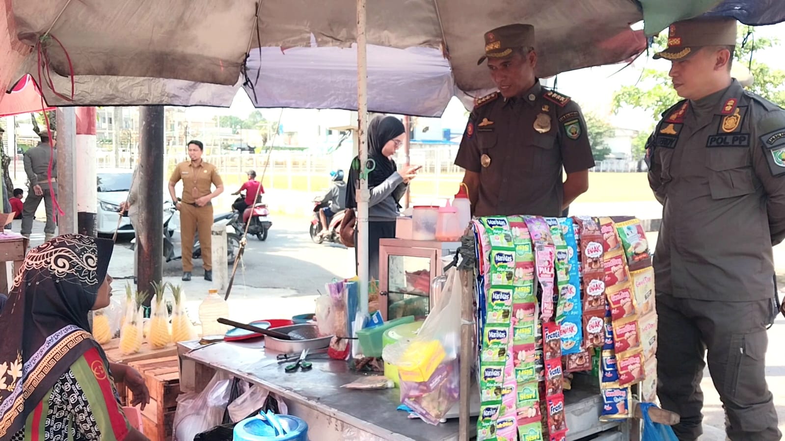 Satpol PP Balangan Ajak Pedagang Wujudkan Pasar Tertib