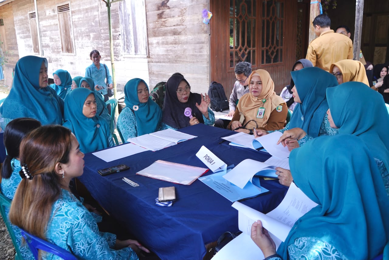 Desa Mantuyan jadi Lokus Pembinaan TPK2D Kabupaten Balangan