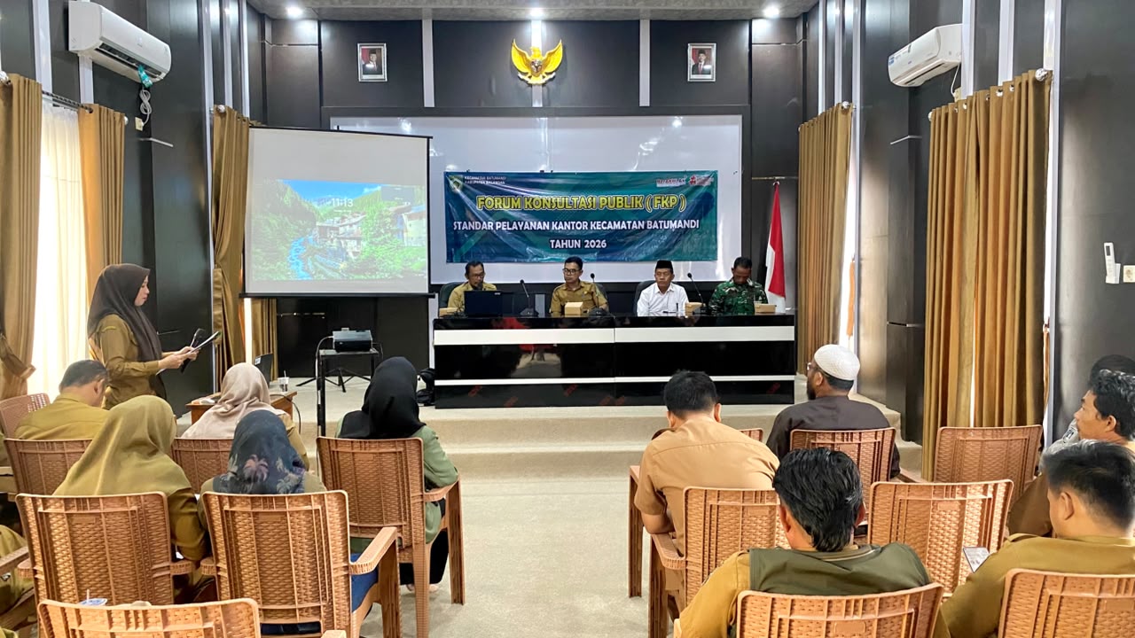 Forum Konsultasi Publik jadi Sarana Evaluasi Pelayanan di Batumandi