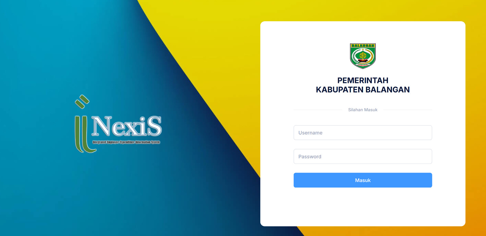 INEXIS Pangkas Risiko Salah Bayar, 3.786 ASN Balangan Terkoneksi