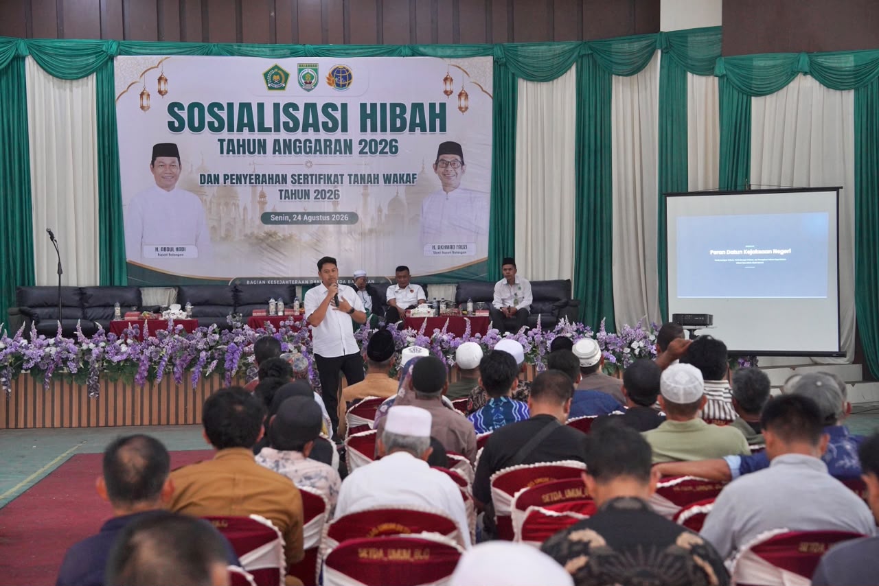 Wabup Balangan Ingatkan Penerima Hibah Kelola Bantuan Sesuai Peruntukan