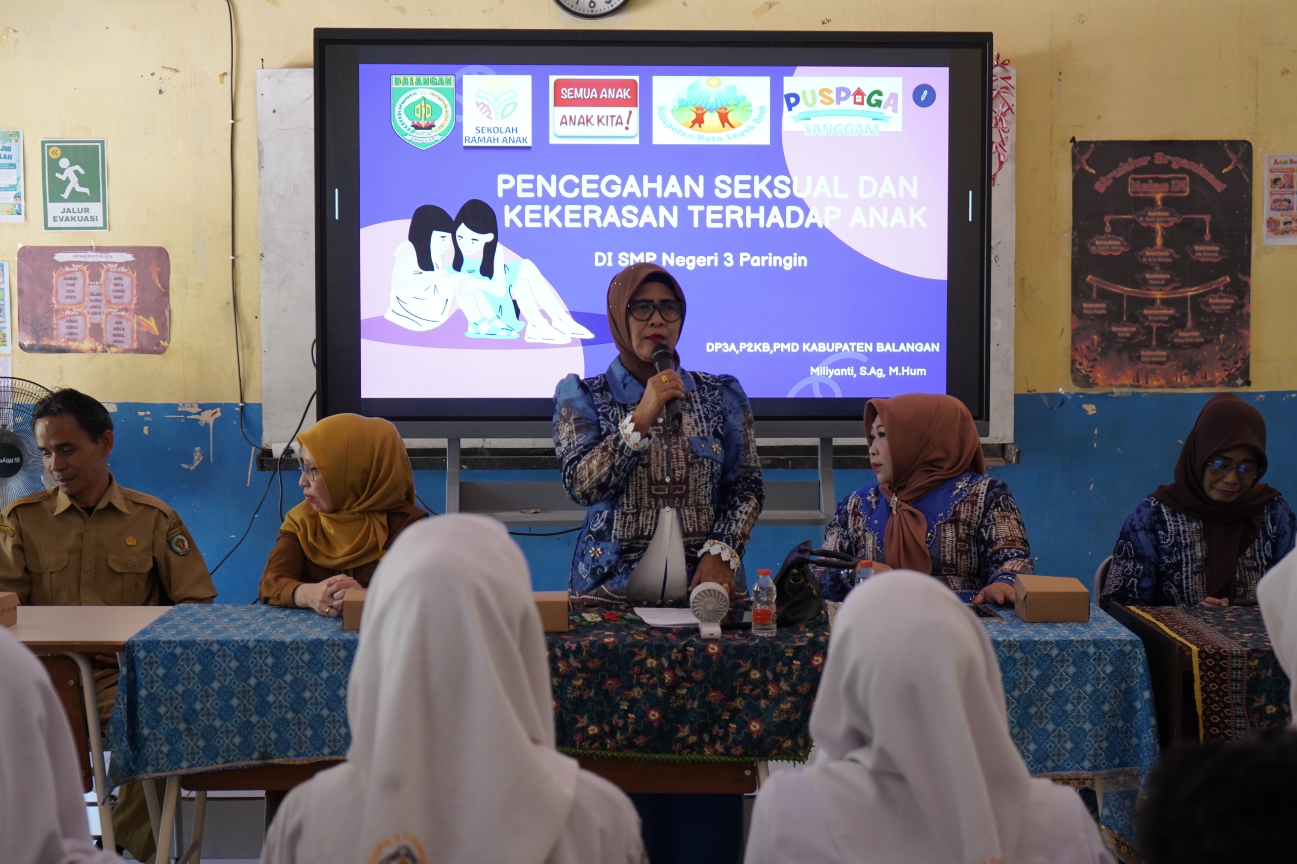 GOW Balangan Edukasi Siswa Kenali dan Cegah Kekerasan Seksual