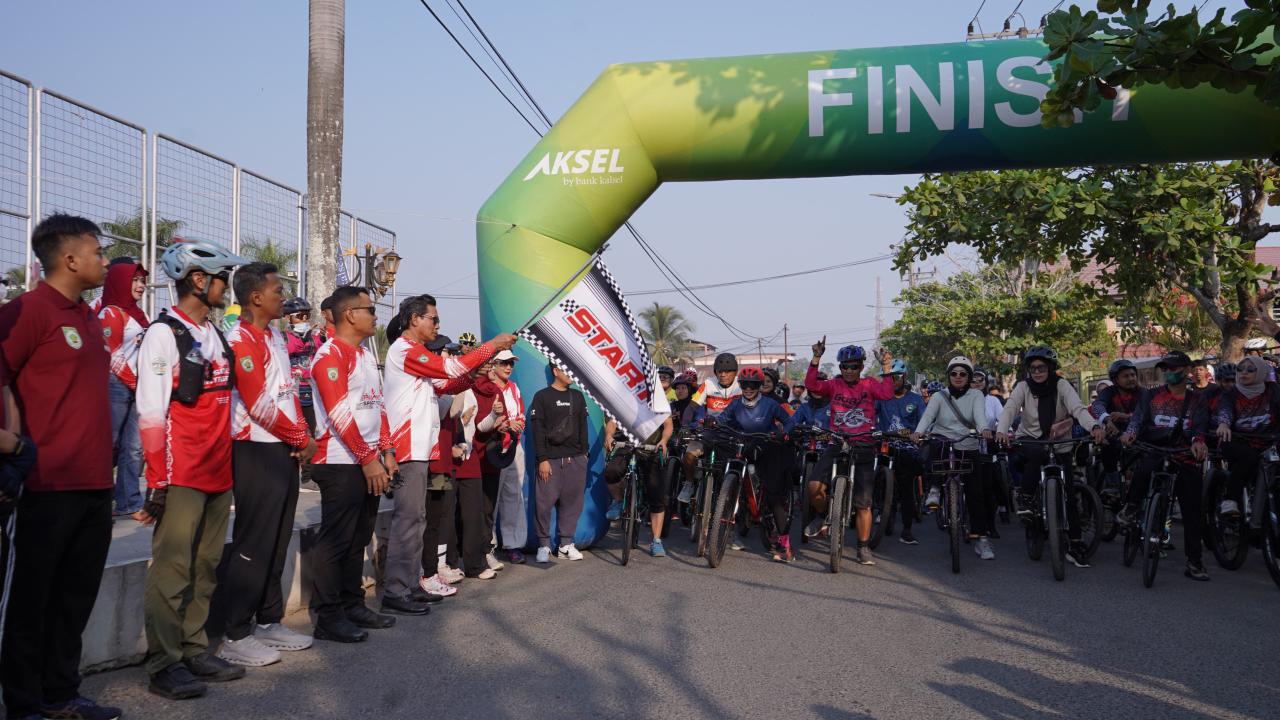 Fun Bike Balangan Diserbu Peserta dari Berbagai Daerah