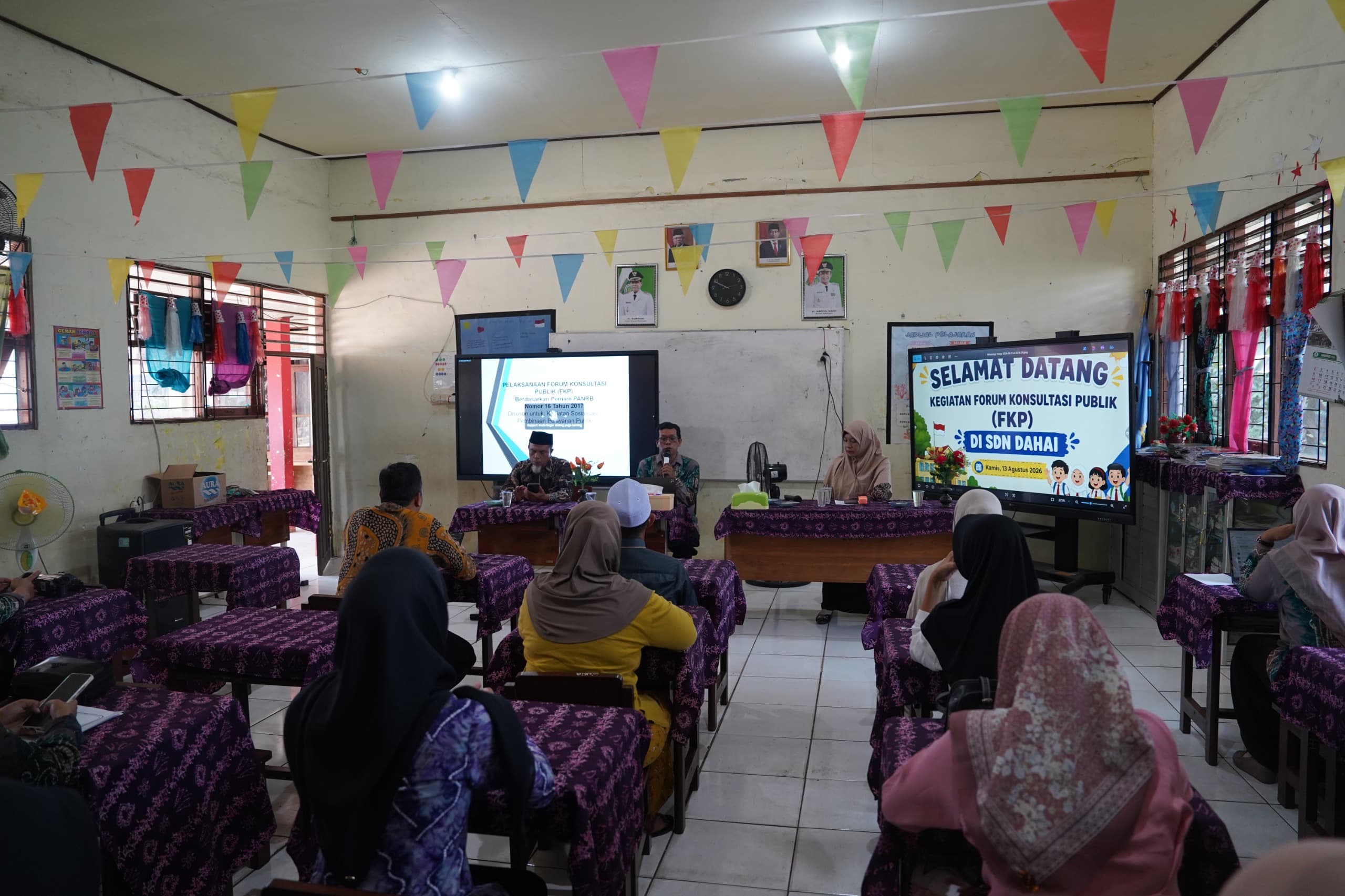 SD Negeri Dahai Evaluasi Pelayanan Sekolah Lewat FKP