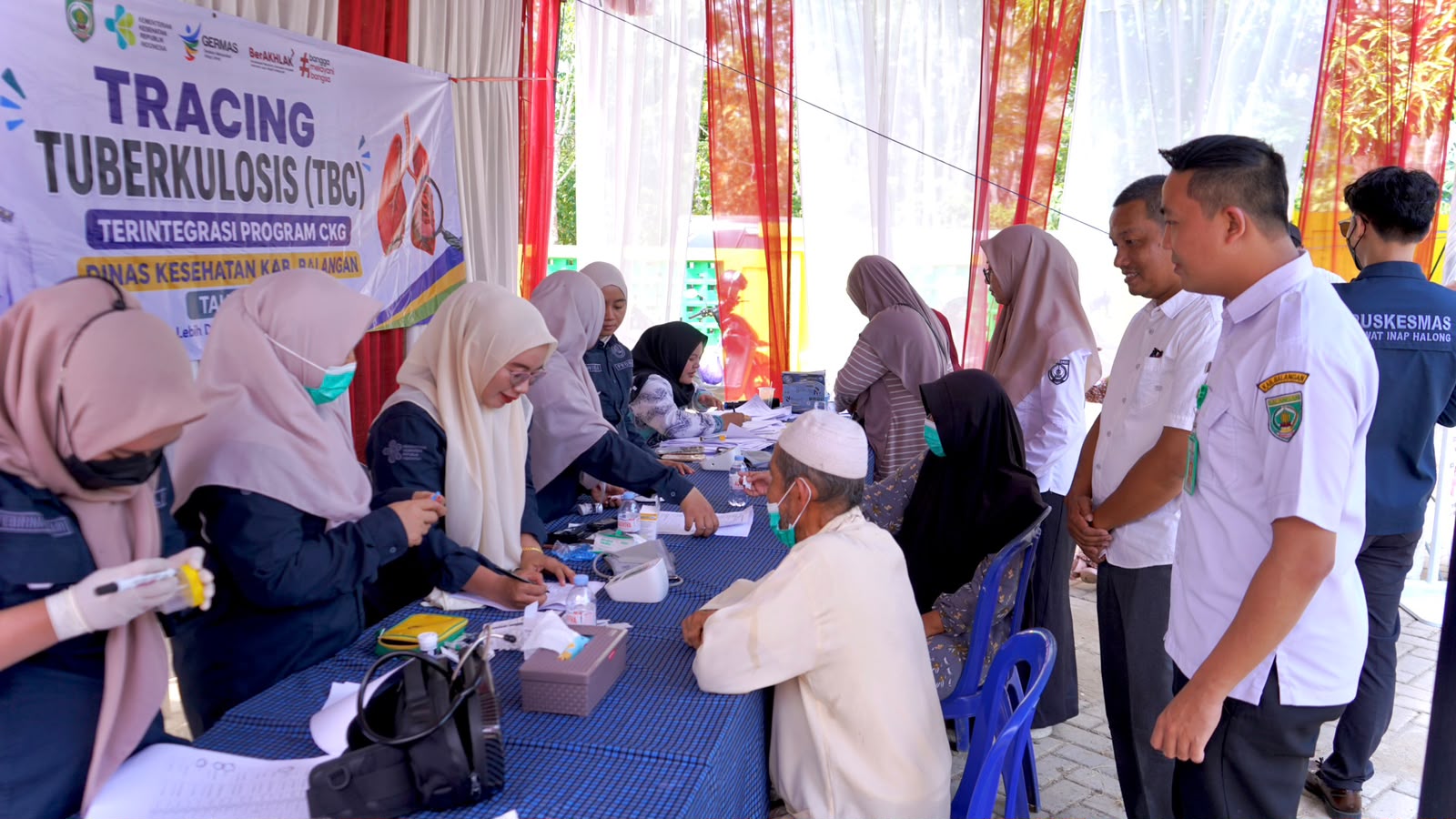 Putus Mata Rantai Penularan, Dinkes Balangan Tracing TB di Halong
