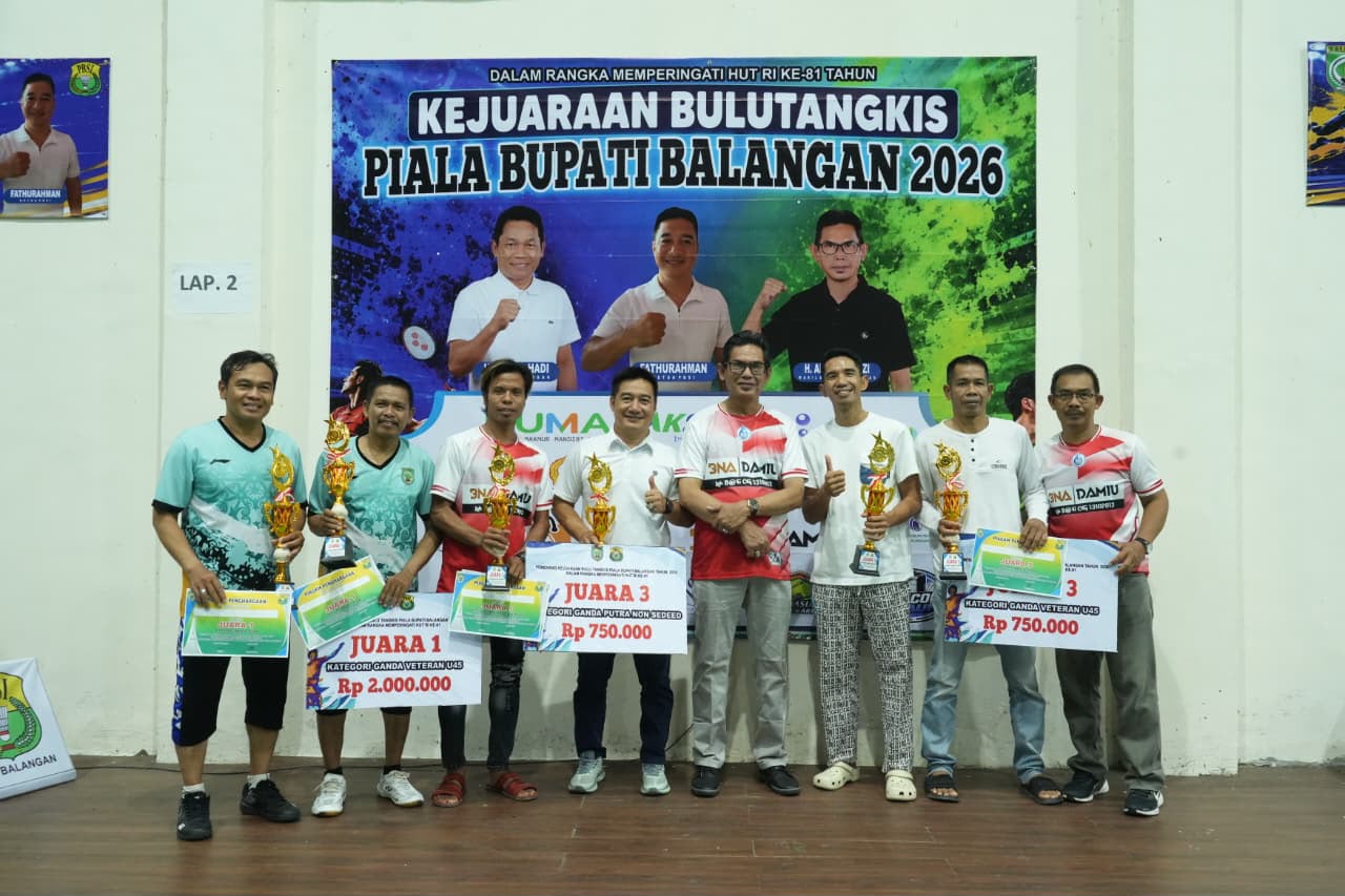 Piala Bupati Balangan Jadi Jalan Cetak Atlet Bulutangkis