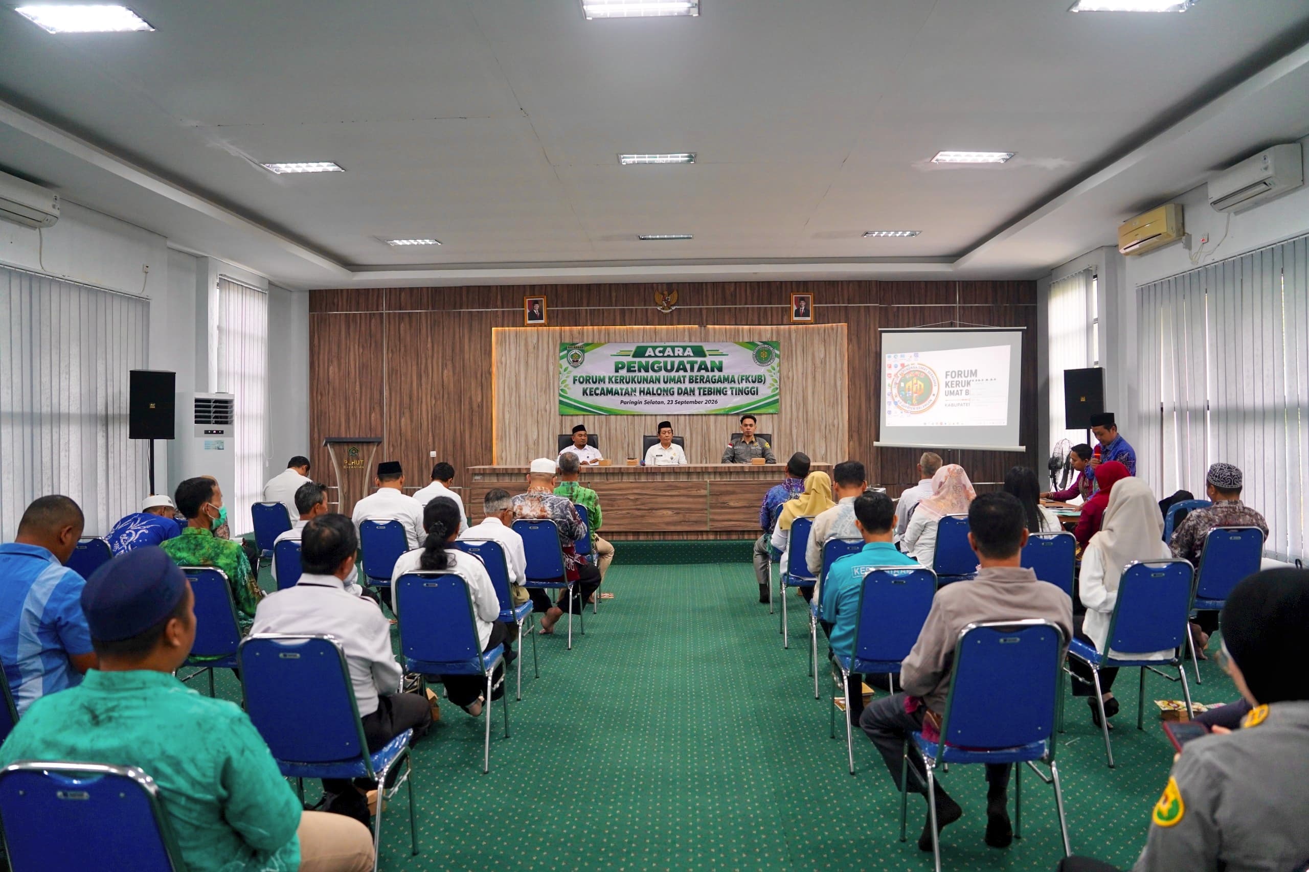 FKUB Halong dan Tebing Tinggi Diperkuat untuk Jaga Kerukunan