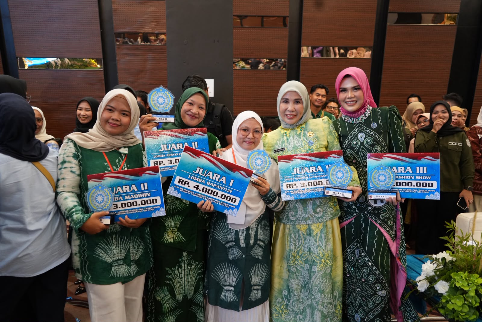 TP-PKK Balangan Raih Lima Juara di Jambore PKK Kalsel 2026