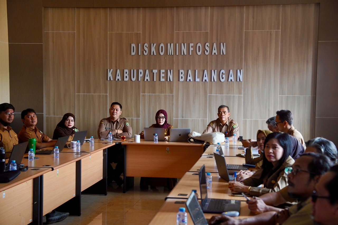 Balangan Jalani Evaluasi Kinerja Pemerintah Digital, Targetkan Peningkatan Nilai hingga 2