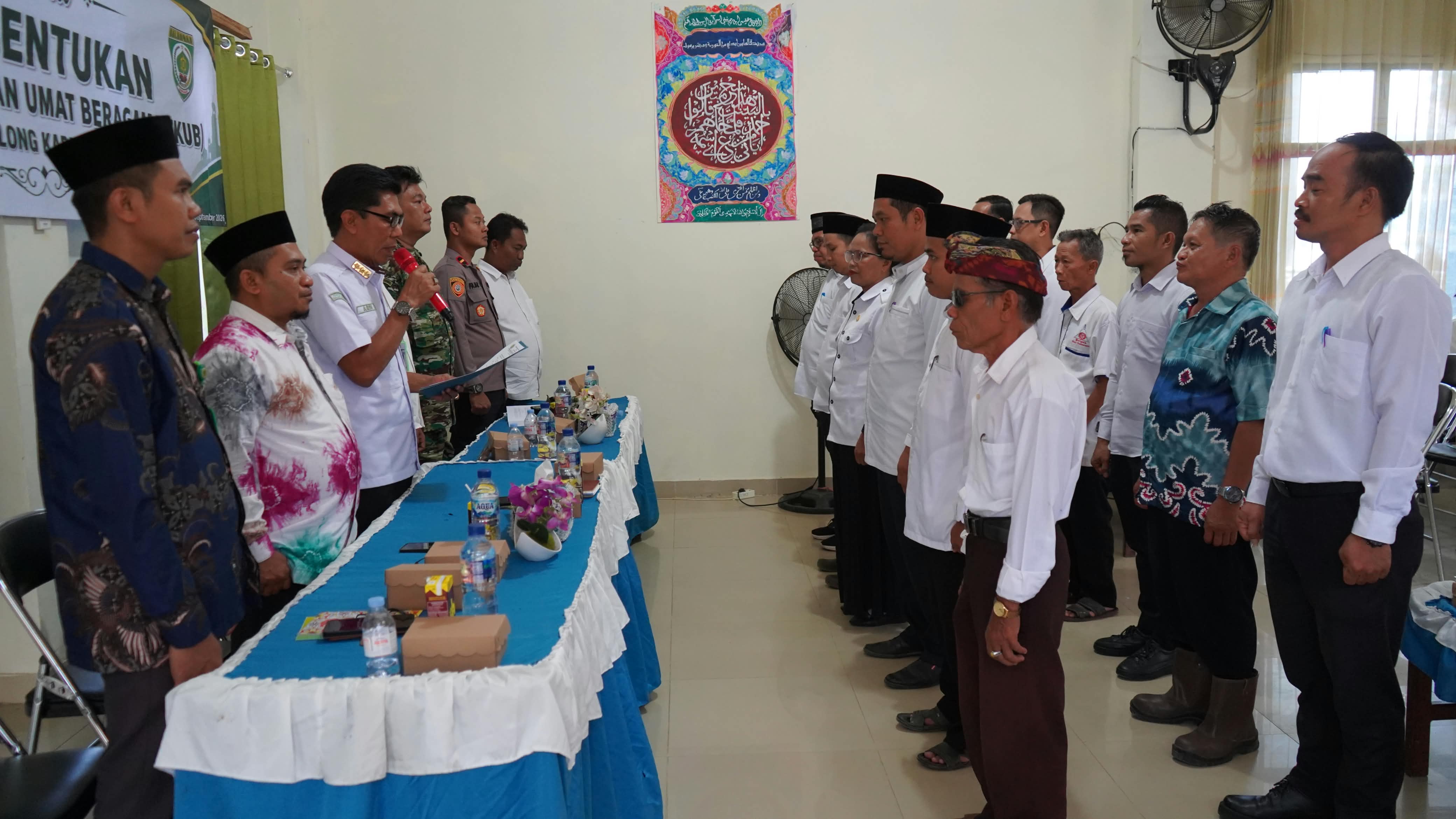 FKUB Halong Dikukuhkan, Kerukunan Antarumat Diperkuat