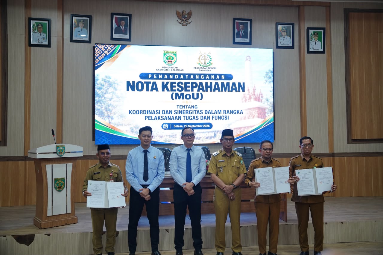 Pemkab Balangan dan Kejari Bersinergi dalam Bantuan Hukum Perdata dan TUN