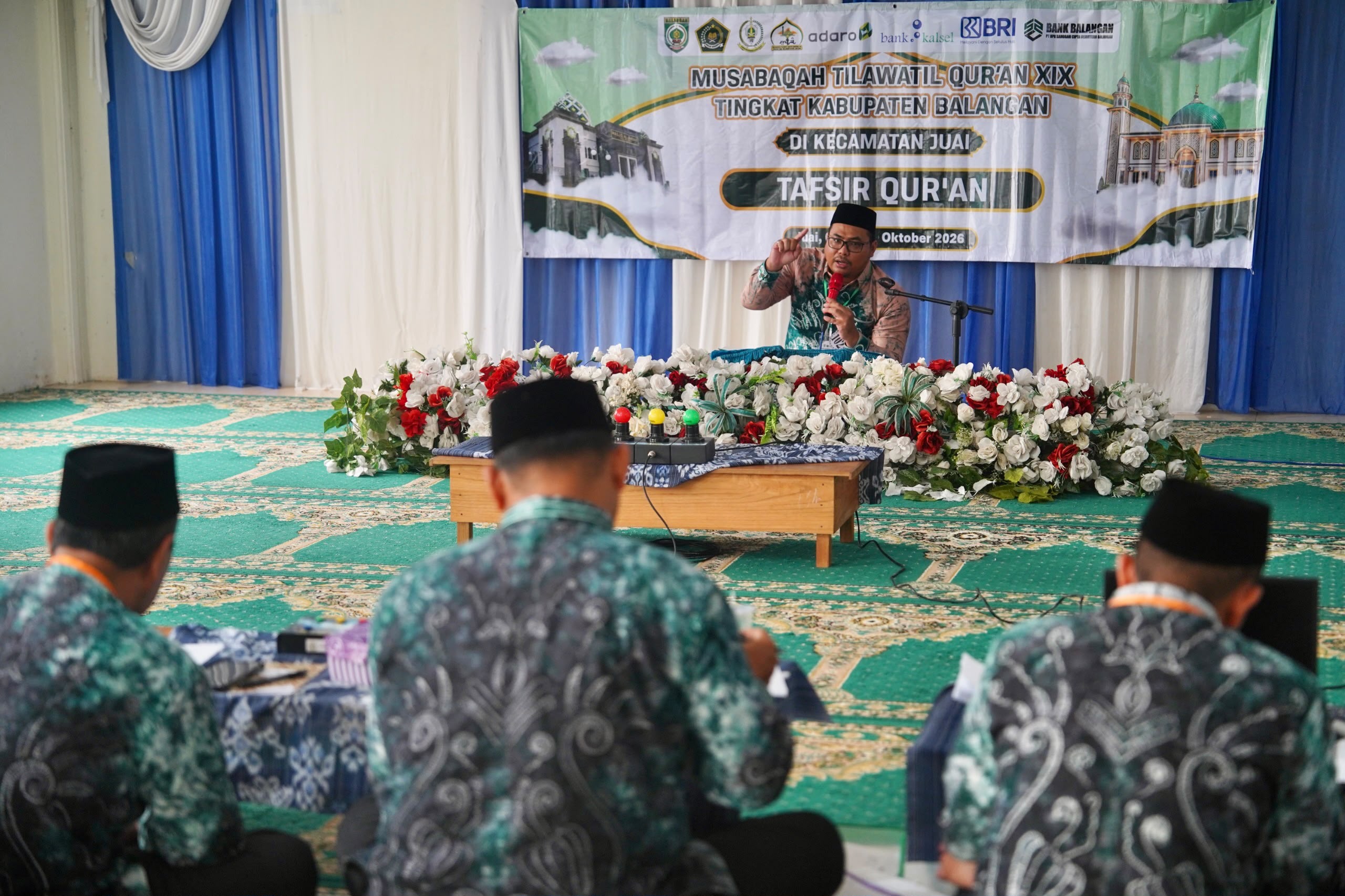 Hari Kedua MTQ Balangan, Peserta Perdalam Pemahaman Al-Qur'an Lewat Lomba Tafsir