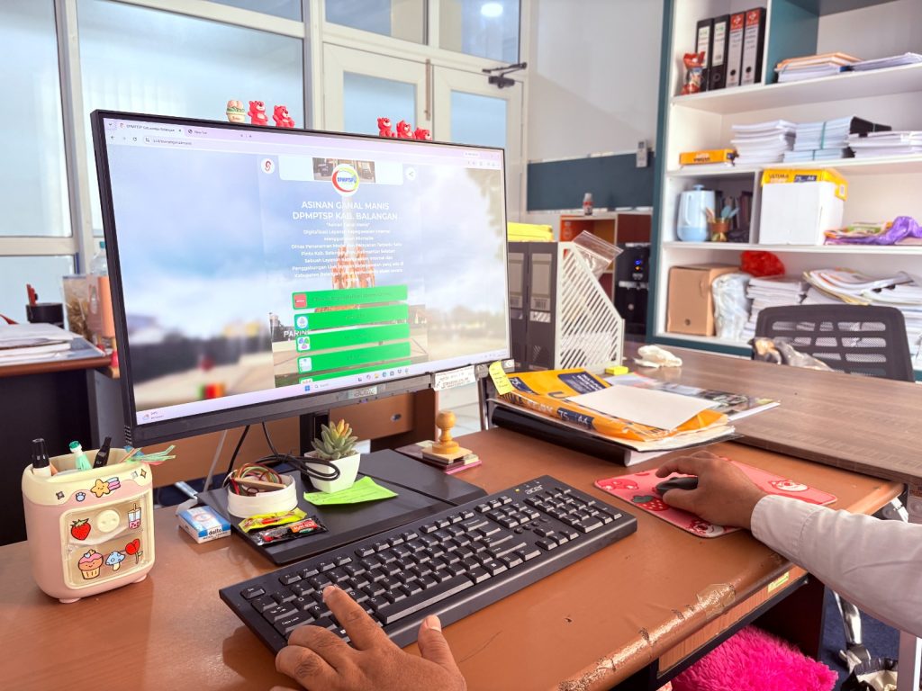 Digitalisasi Layanan Internal, DPMPTSP Balangan Luncurkan Microsite ASINAN GANAL MANIS